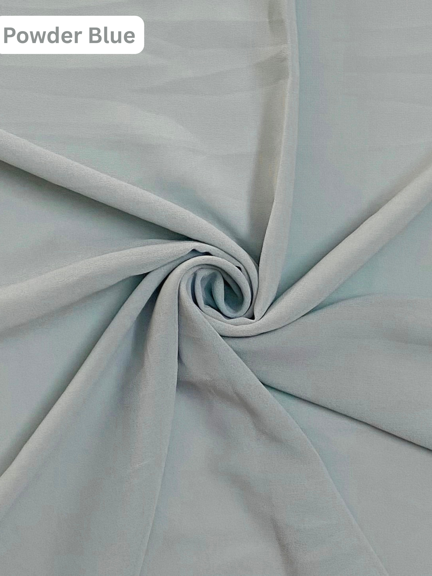 Georgette – Powder Blue