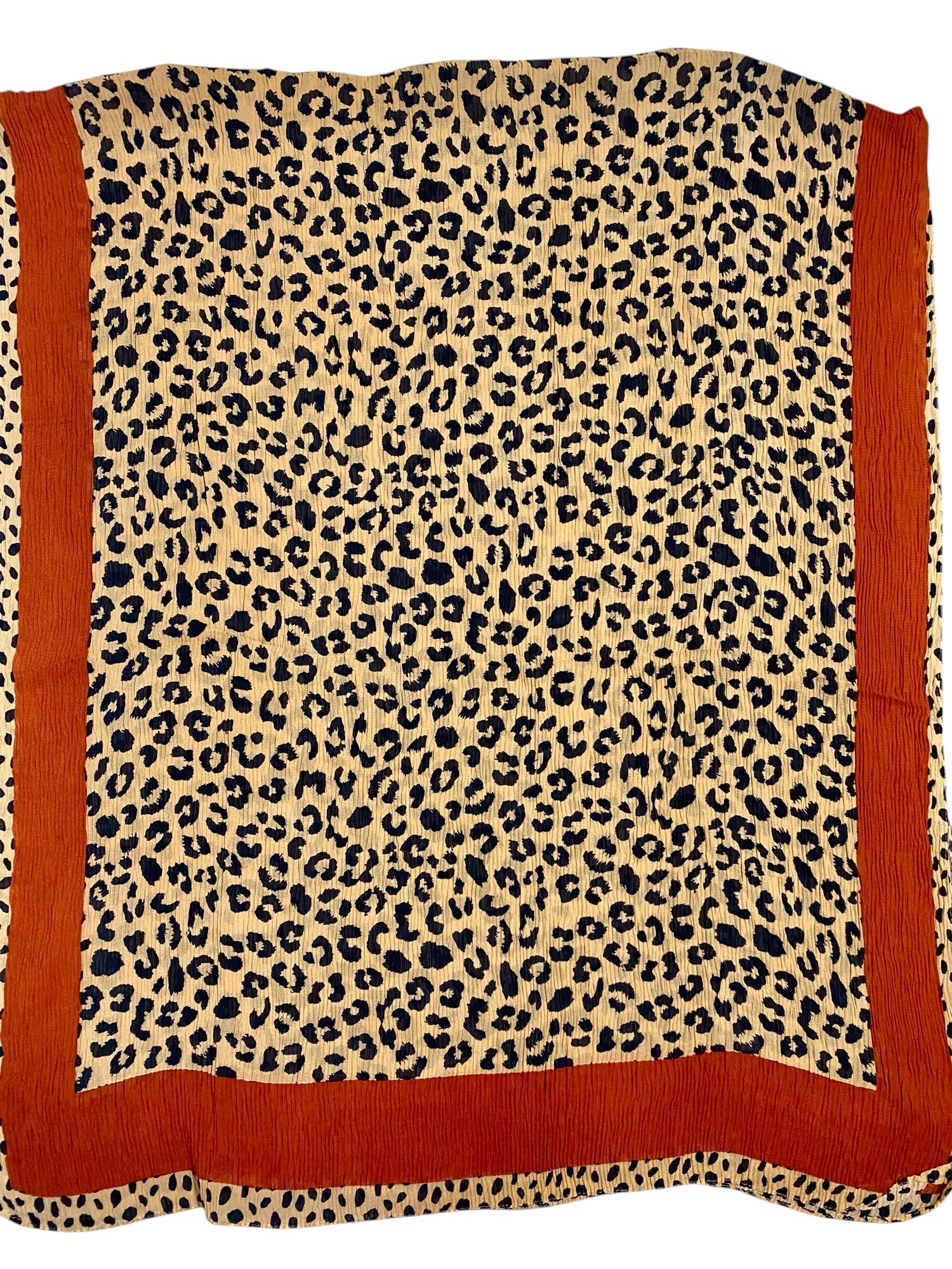 Savannah Pleated Hijab - Rust