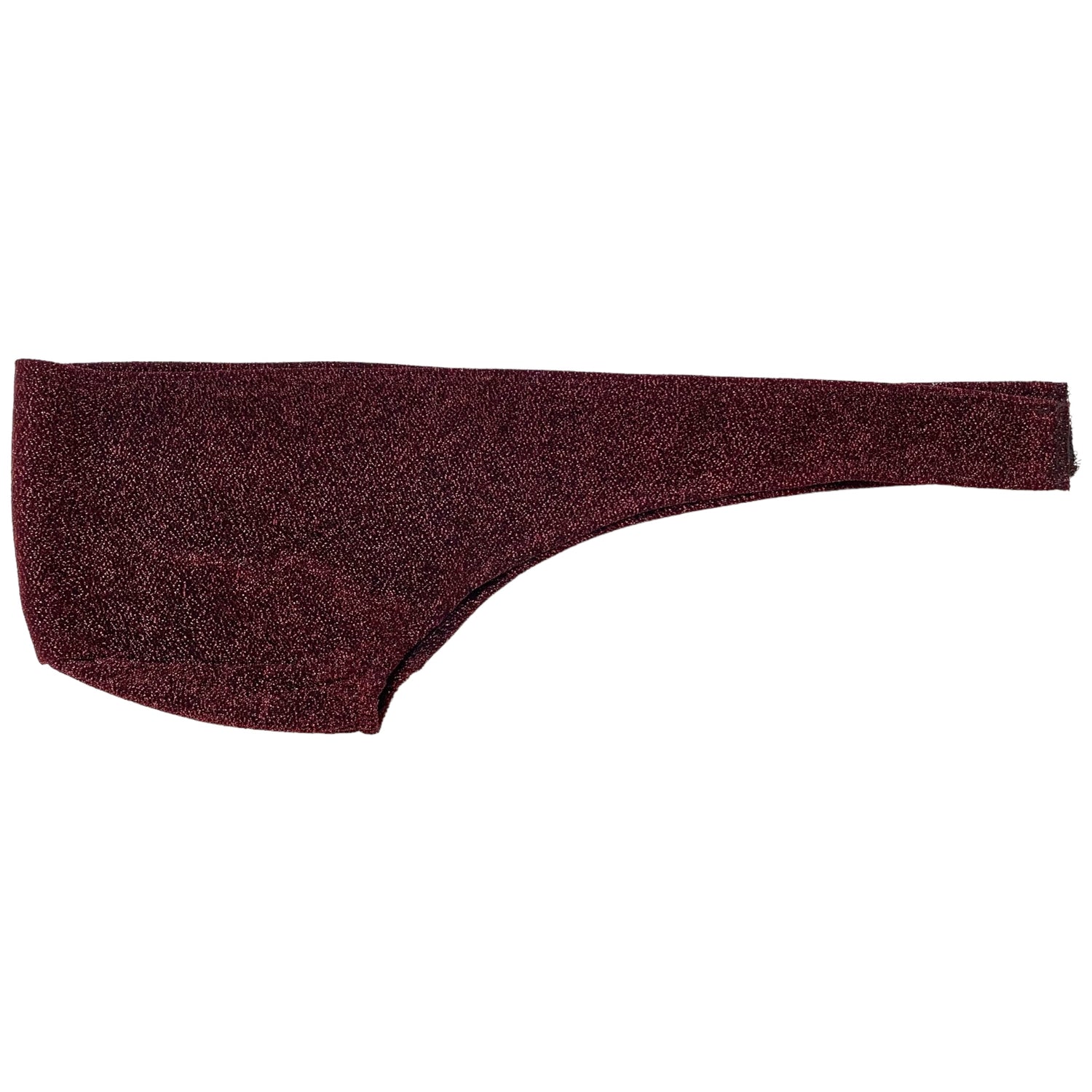 Moonlight Tie-Back Hijab bands - Deep Maroon