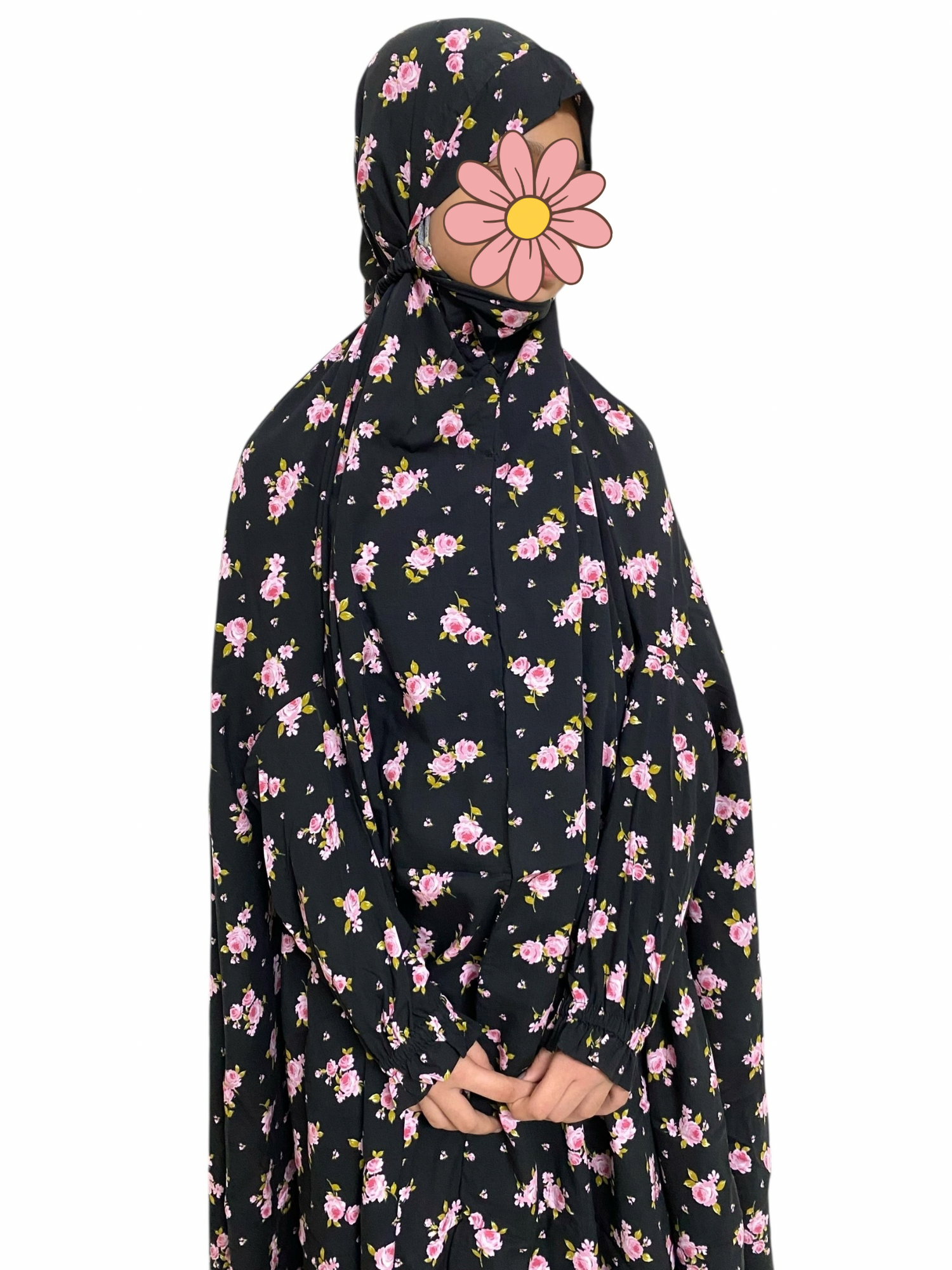 TEENS Premium Full Length Namaz Chadar with Sleeves
