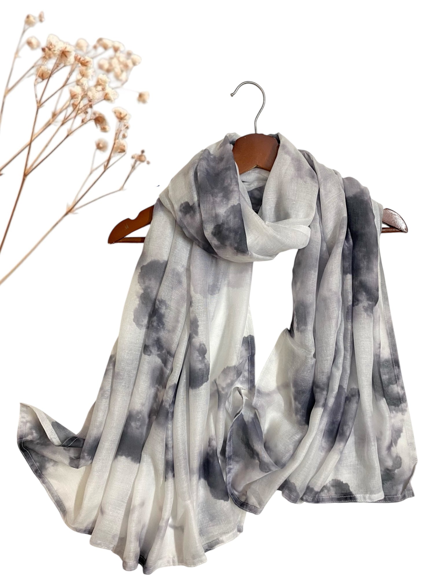 Smudge Printed Hijab