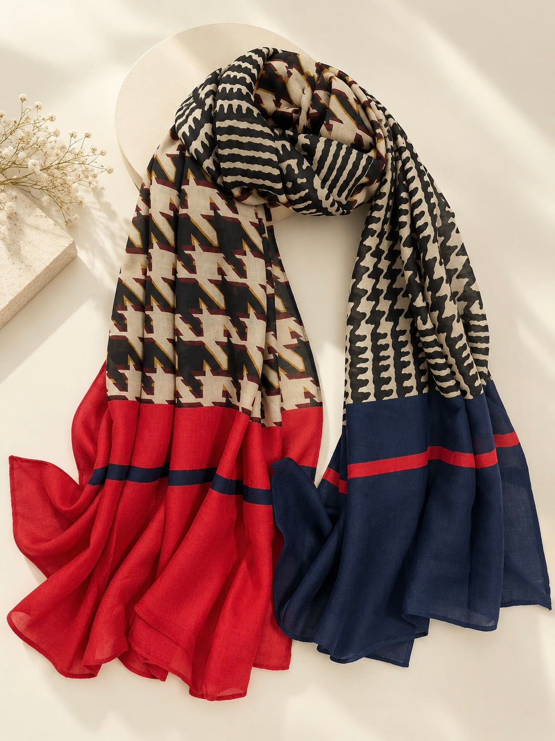 Heritage Printed Lawn Hijab - Pulse