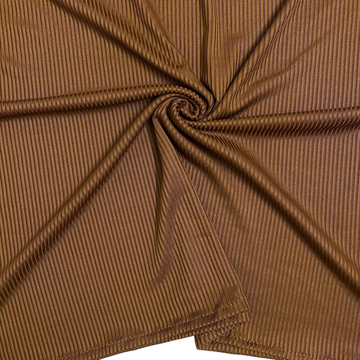 Clocque Striped Jersey Hijab - Caramel