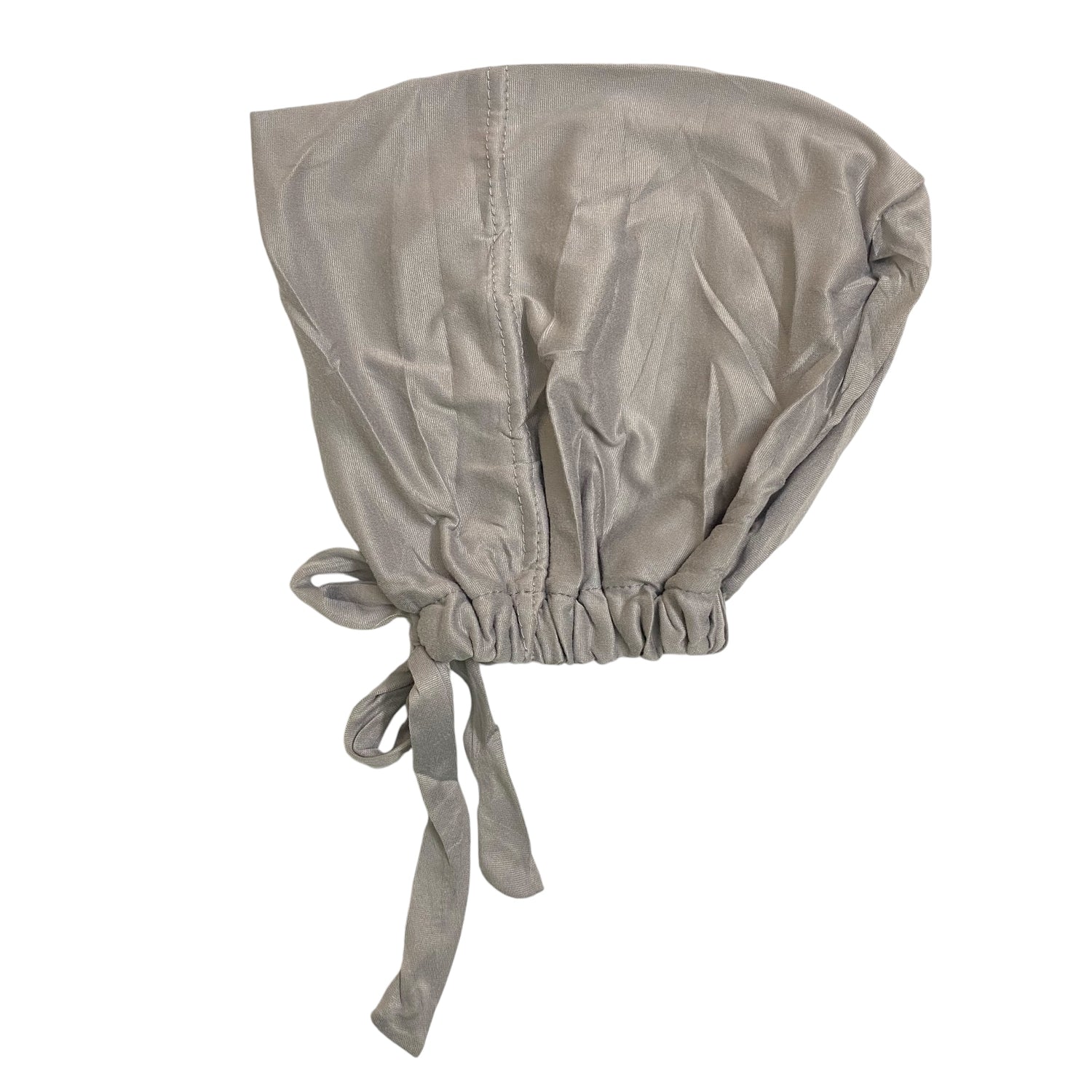 Imported Tie back Full Covered Hijab Cap – Steel