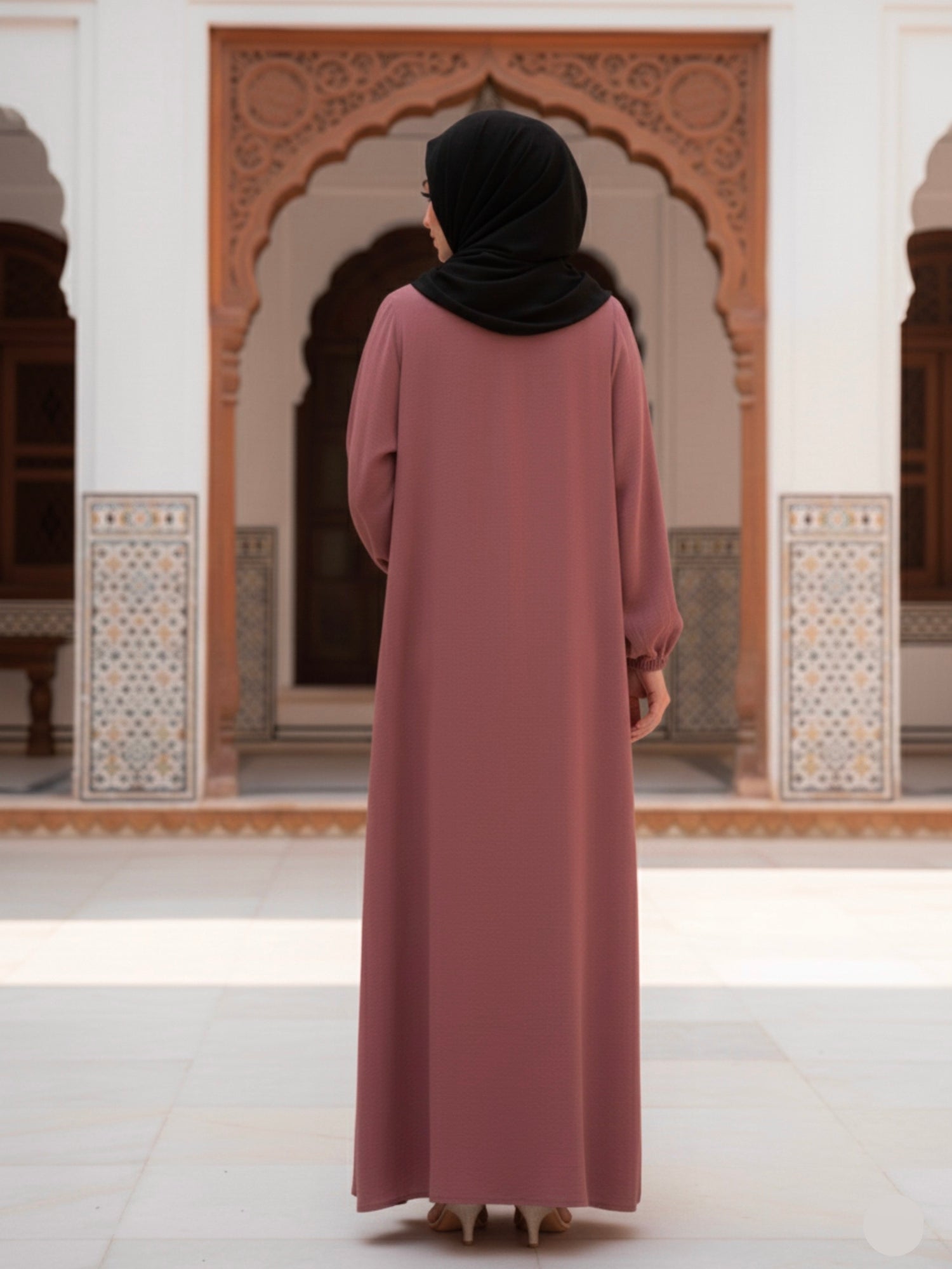 Zeynep Abaya - Burnt Rose