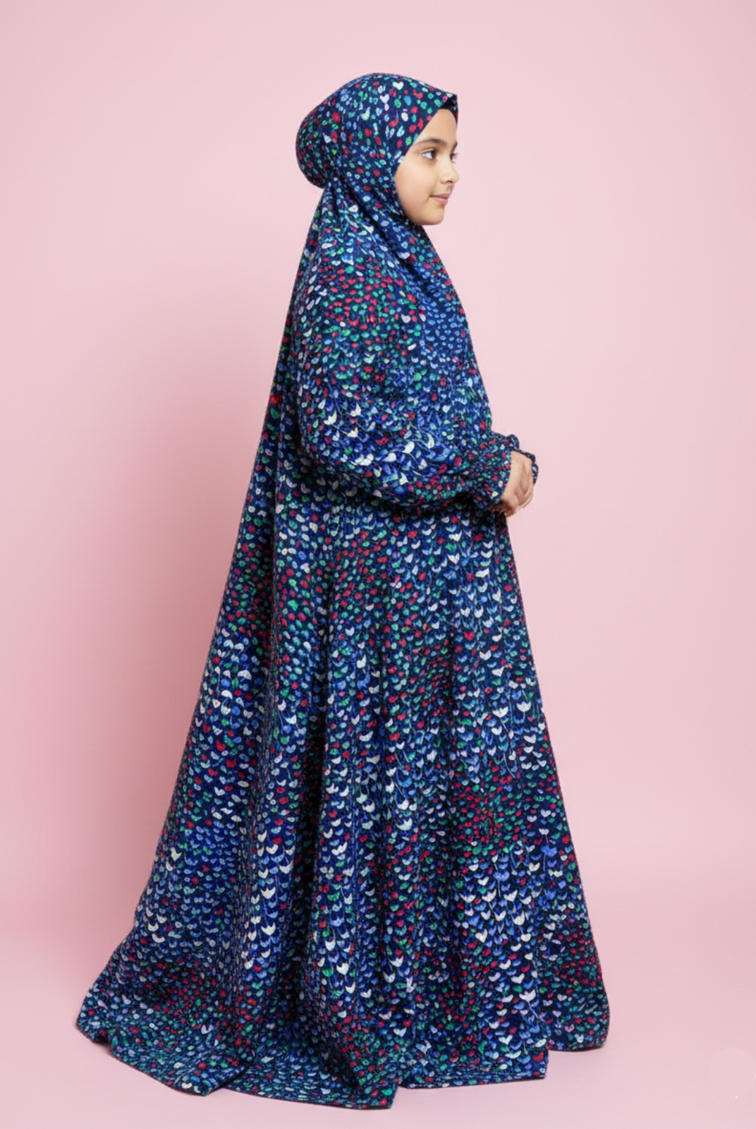 TEENS Premium Full Length Namaz Chadar with Sleeves