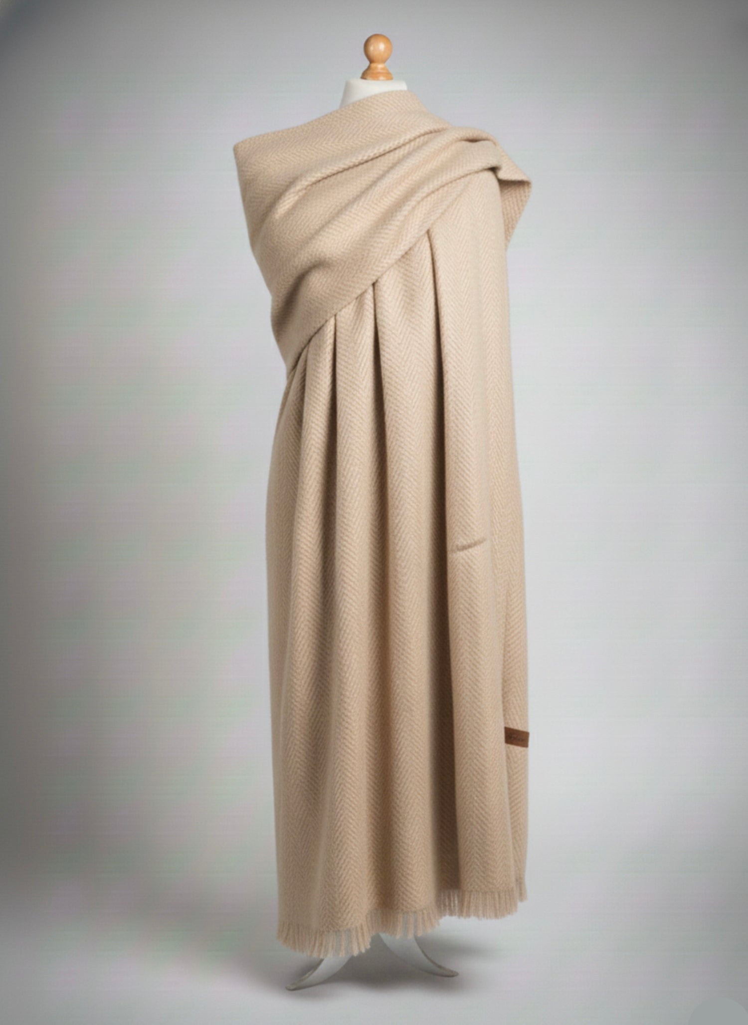 Panache Textured Shawls - Beige