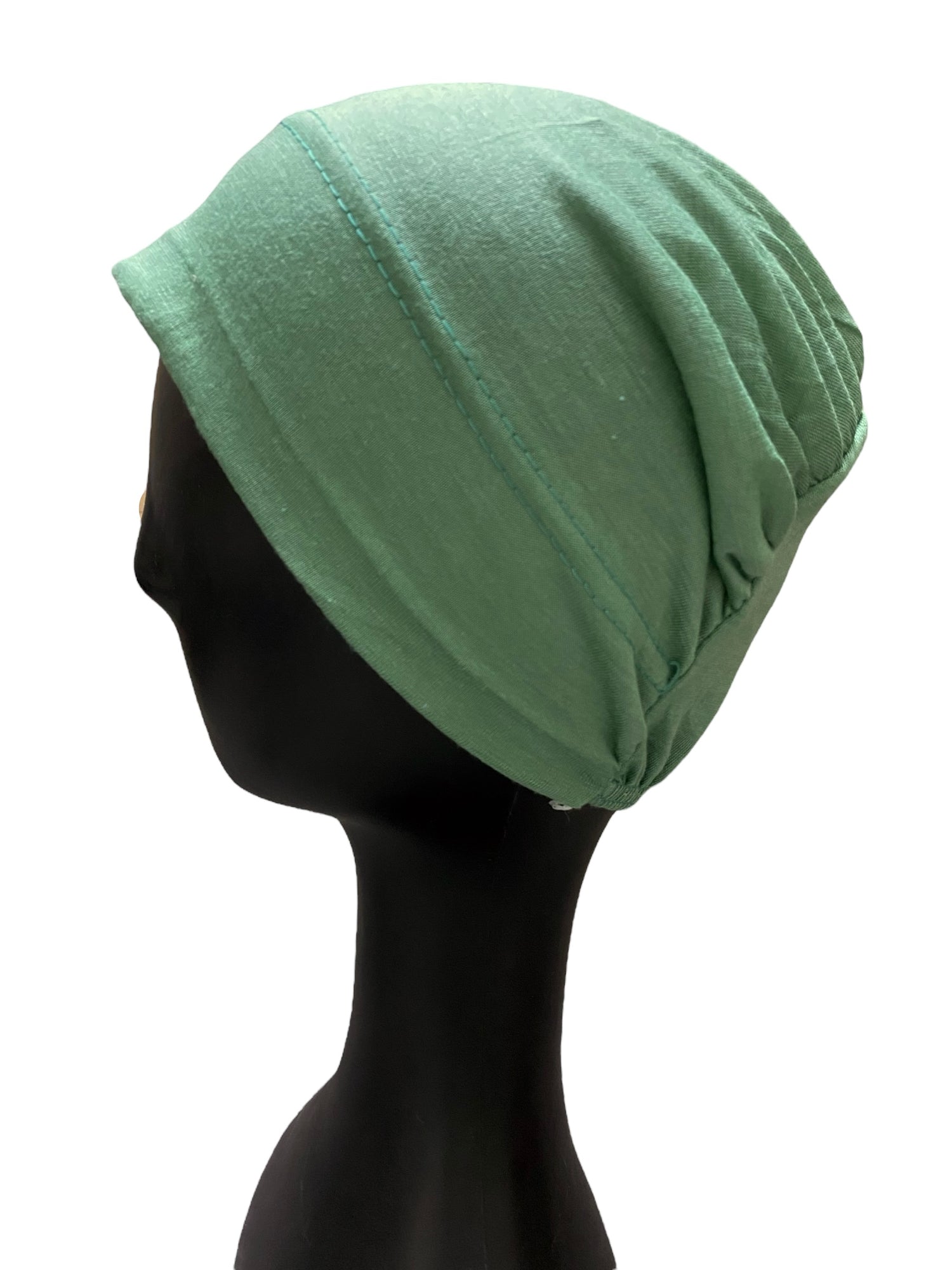 Full Covered Hijab Cap – Sage Green