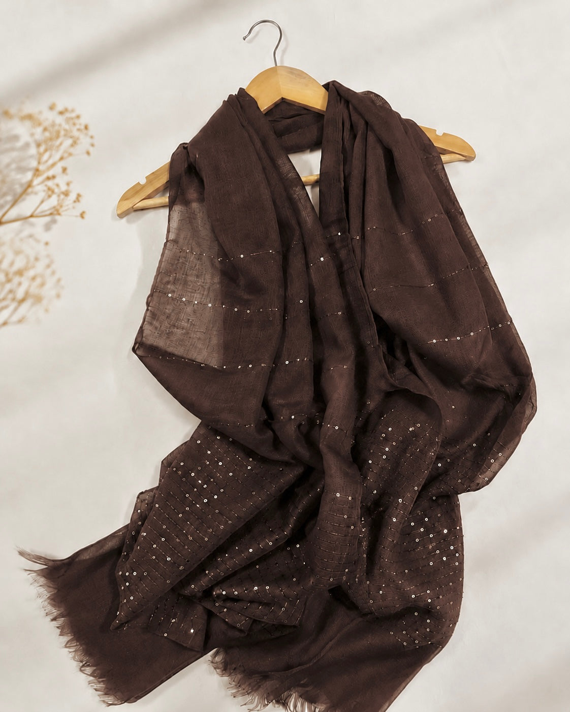 Sparkles Hijabs – Chocolate