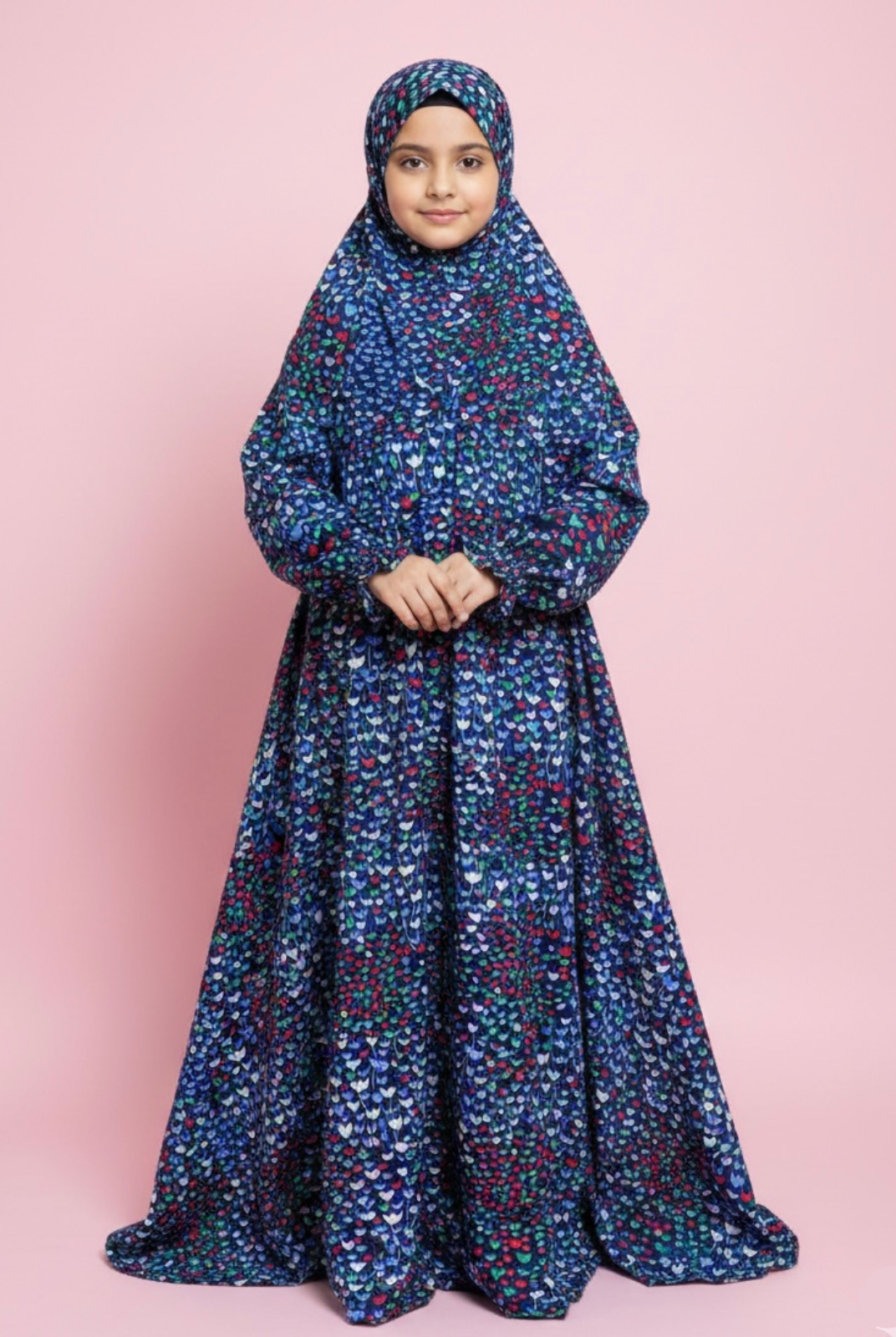 TEENS Premium Full Length Namaz Chadar with Sleeves