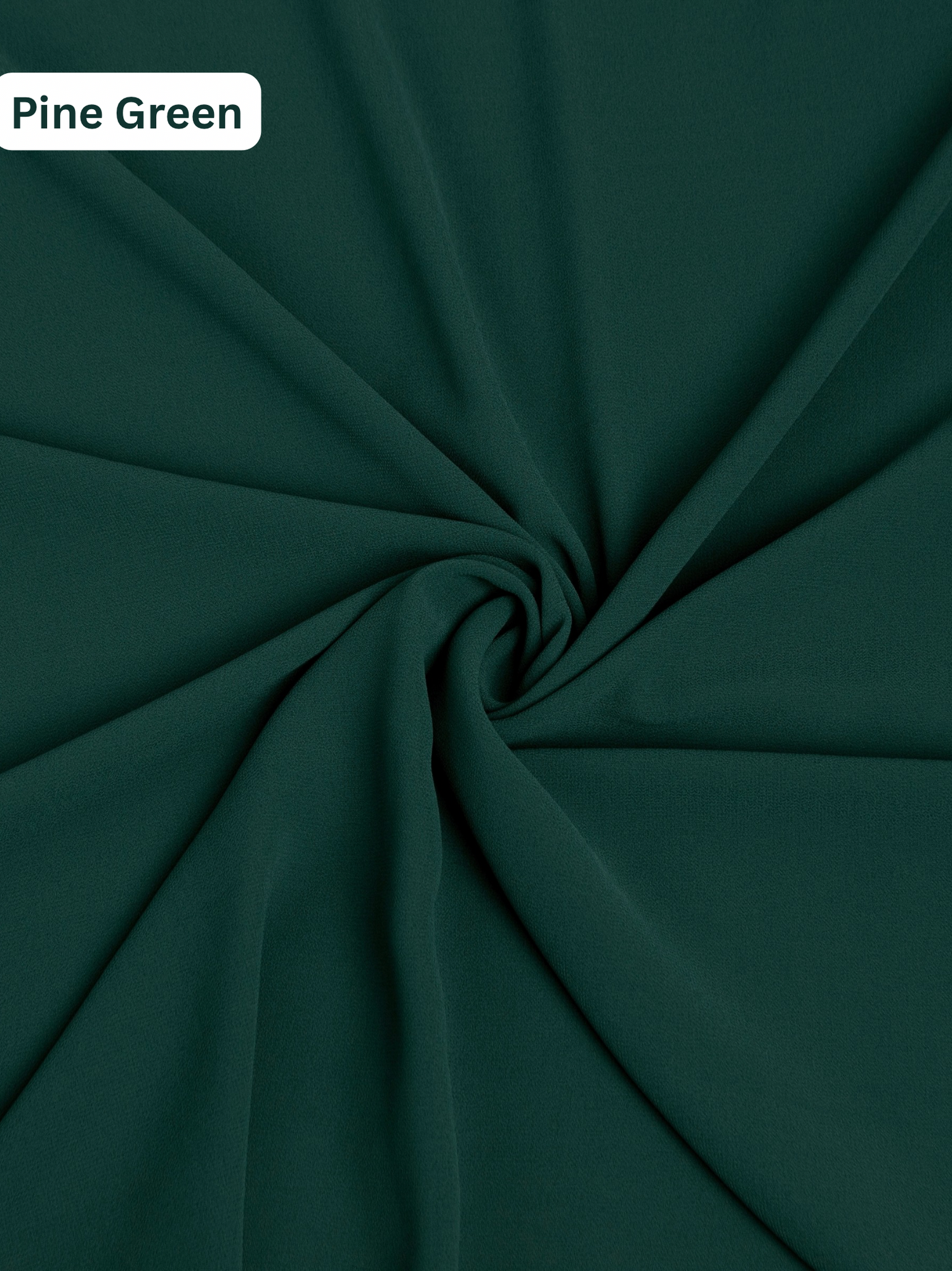 Georgette – Pine Green