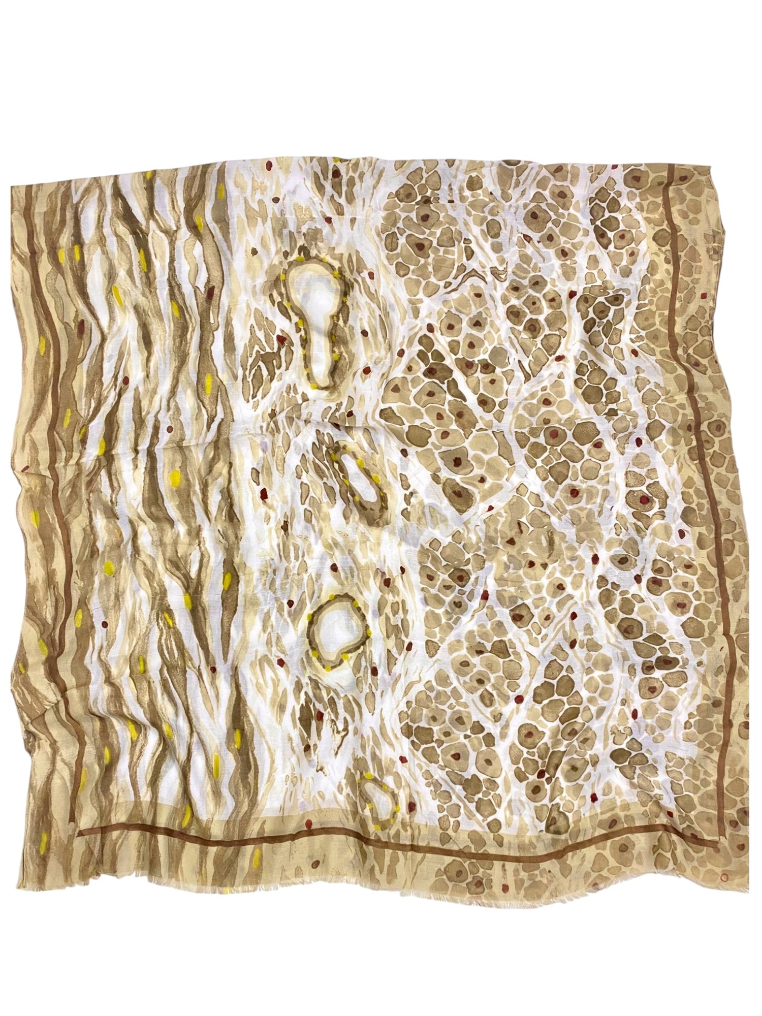 Nautica Lawn Printed Hijabs - Beige