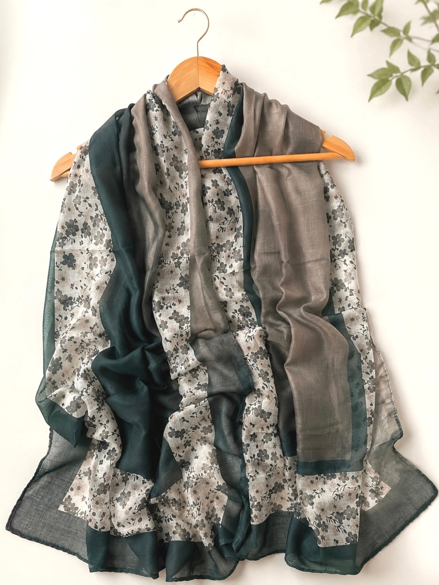 Whisper Printed Hijabs - Pebble