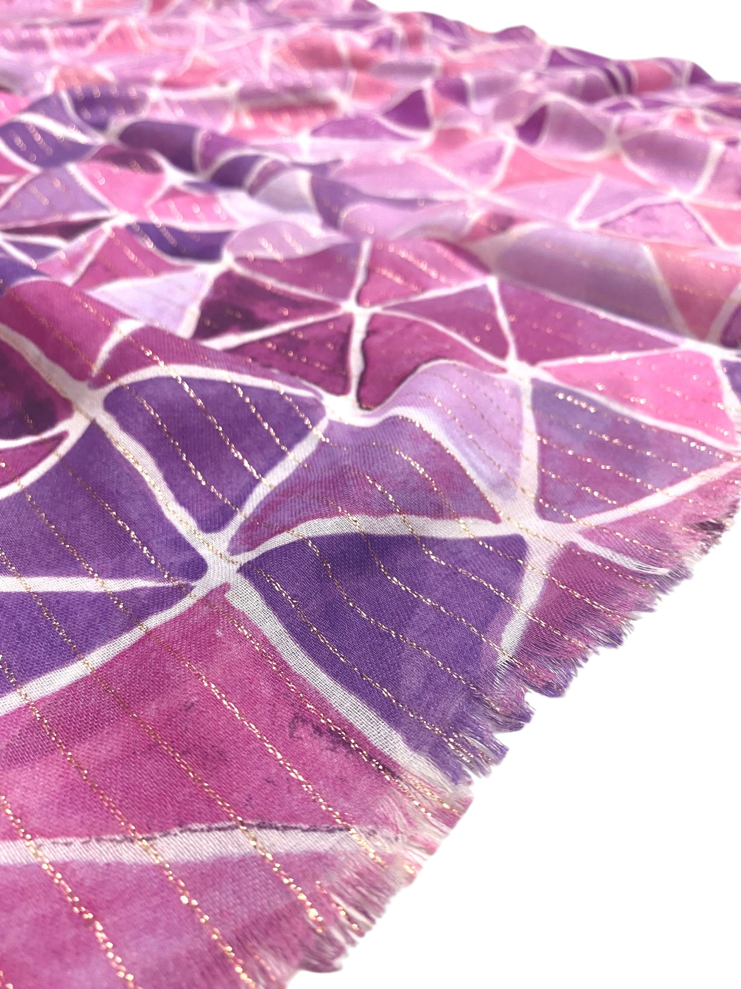 Lune Lawn Printed Hijabs - Mauve