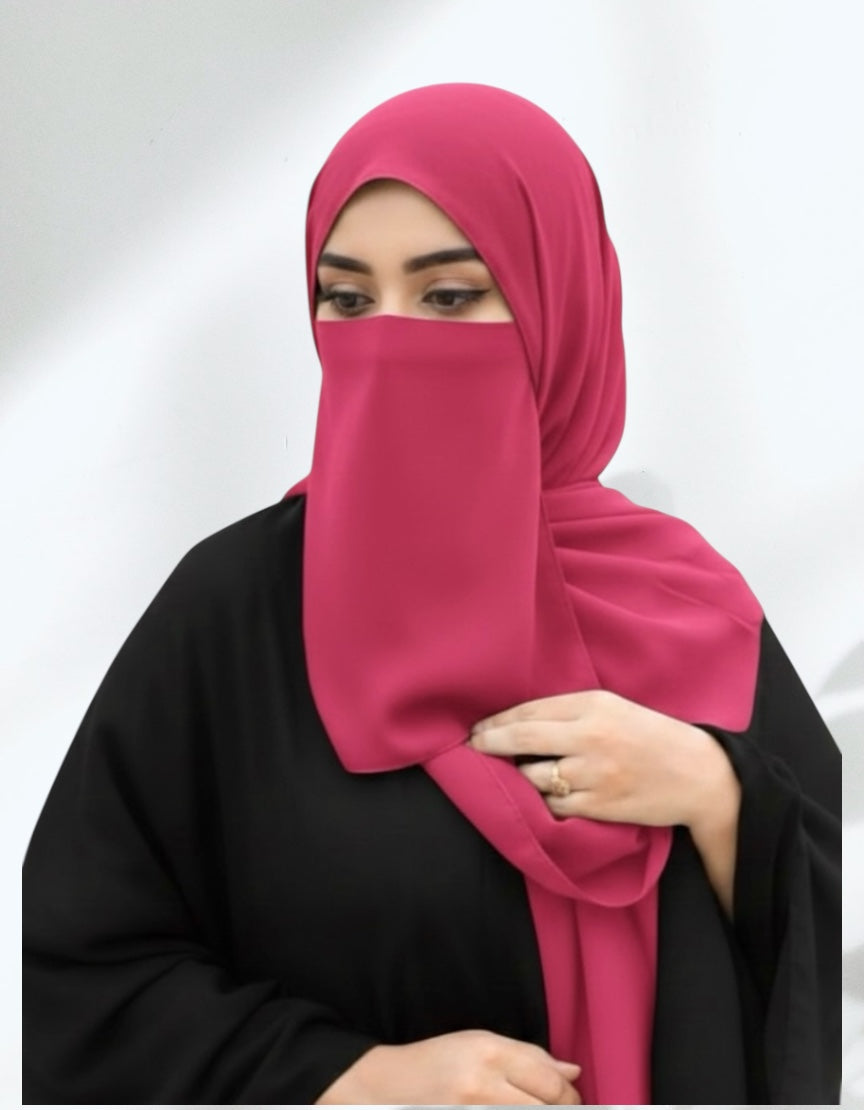 Matching Hijab & Niqab Sets - Punch