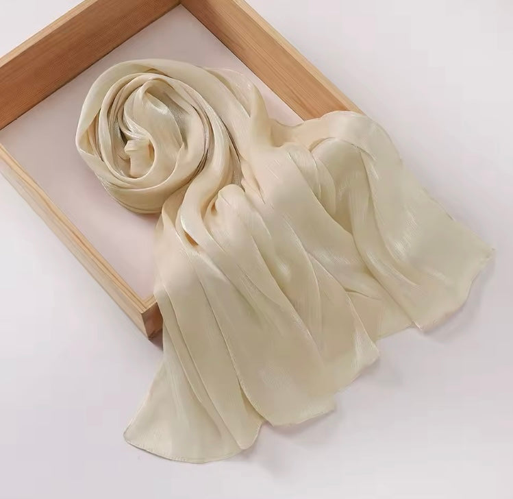 Starlit Organza Shimmer - Cream