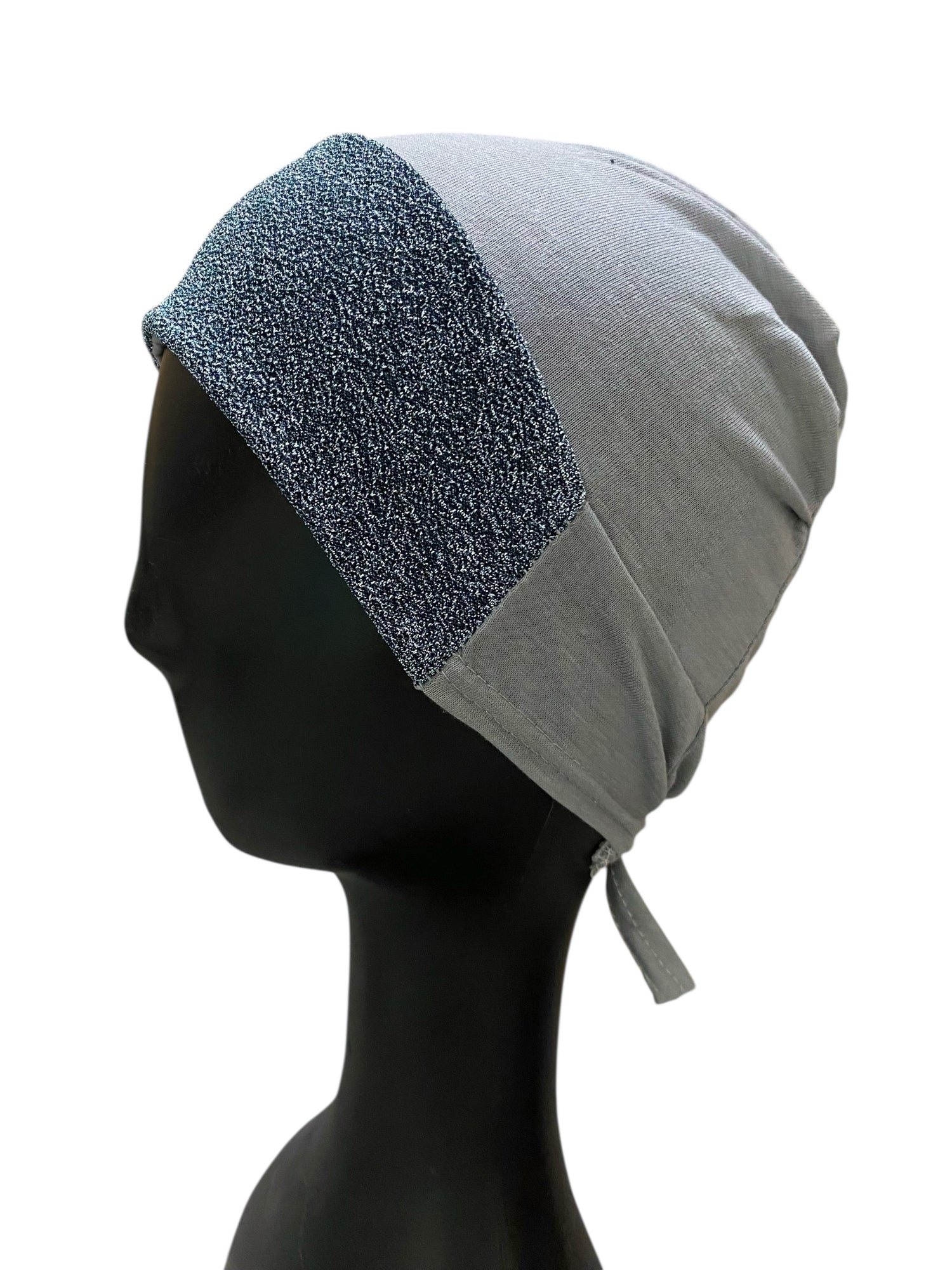 Moonlight Full Covered Hijab Cap – Grey
