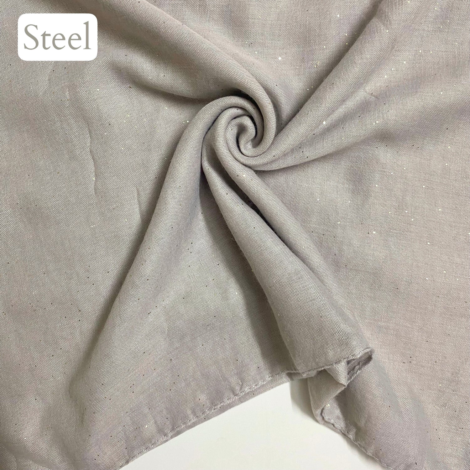 Glitter Lawn - Steel Grey