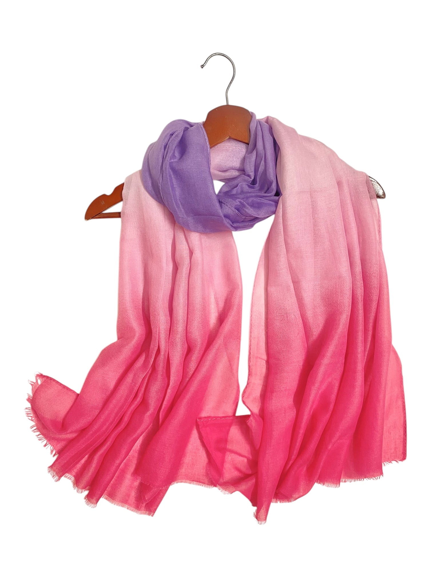 Misty Layer Hijabs - Fuchsia
