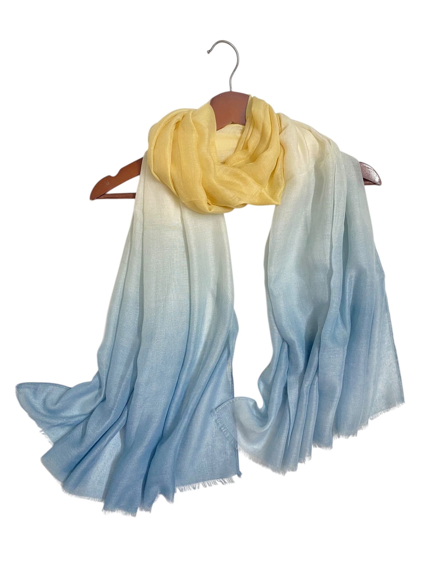 Misty Layer Hijabs - Denim Grey