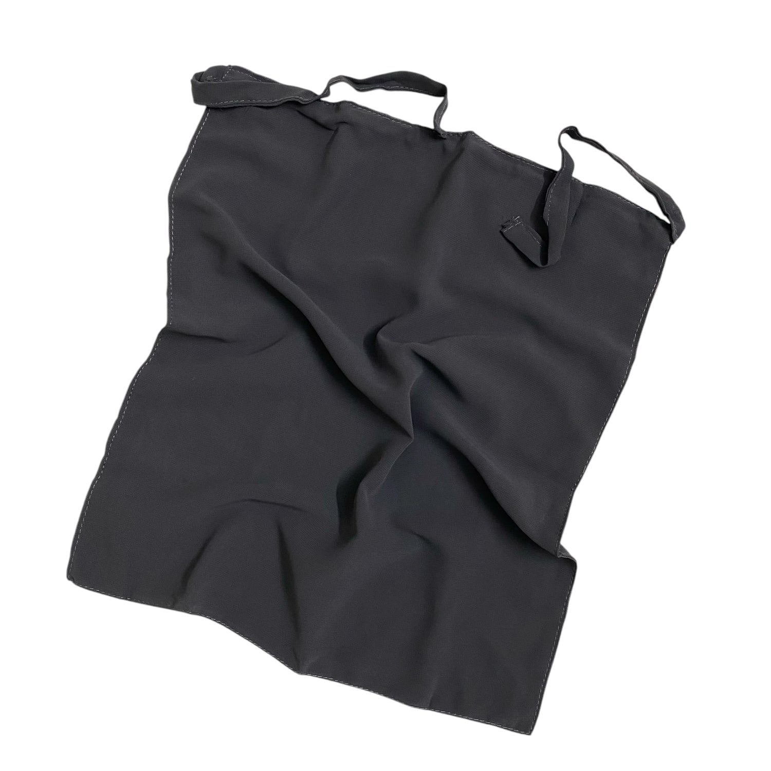 Tie-back Niqab - Charcoal