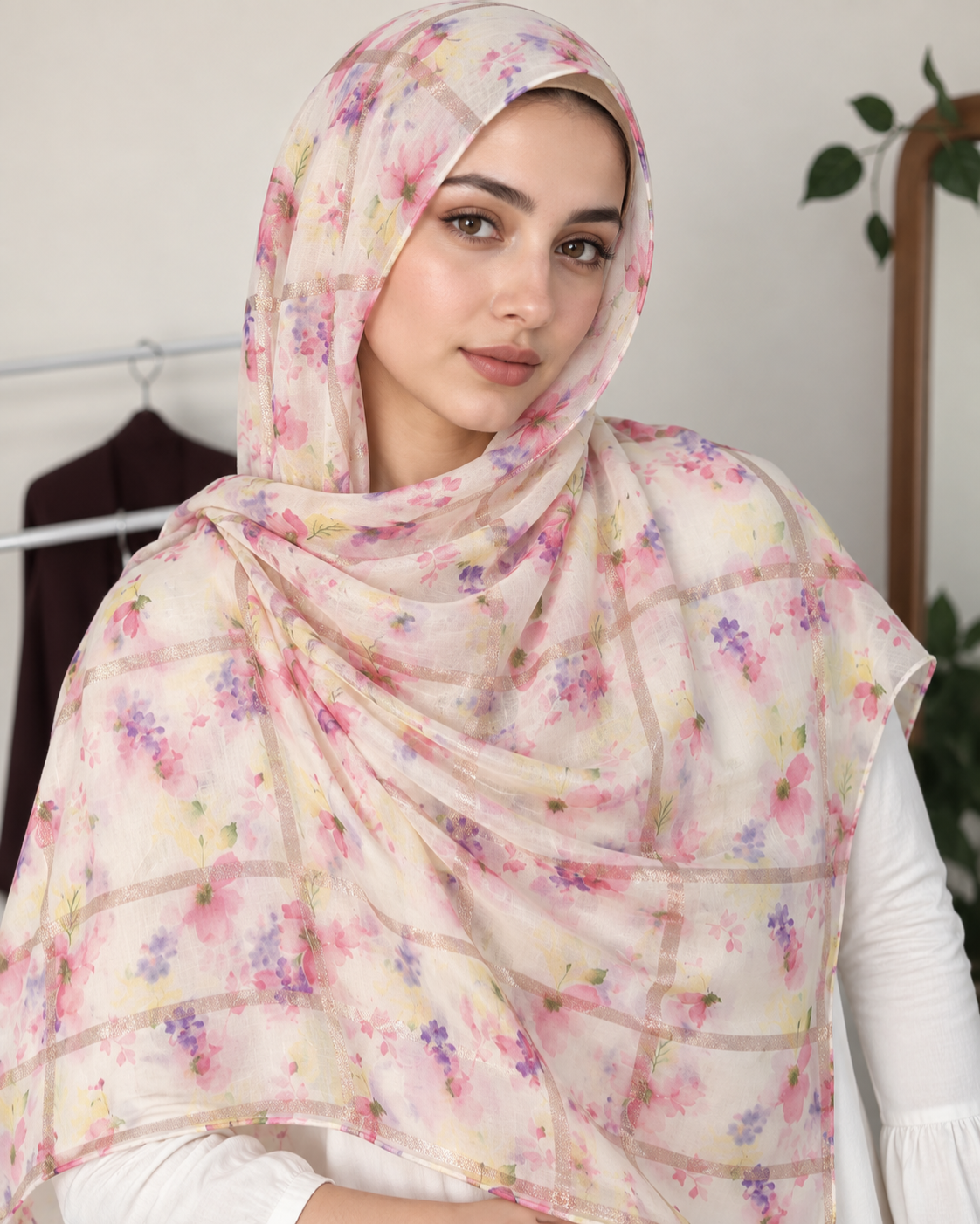Sorbet Lawn Printed Hijab