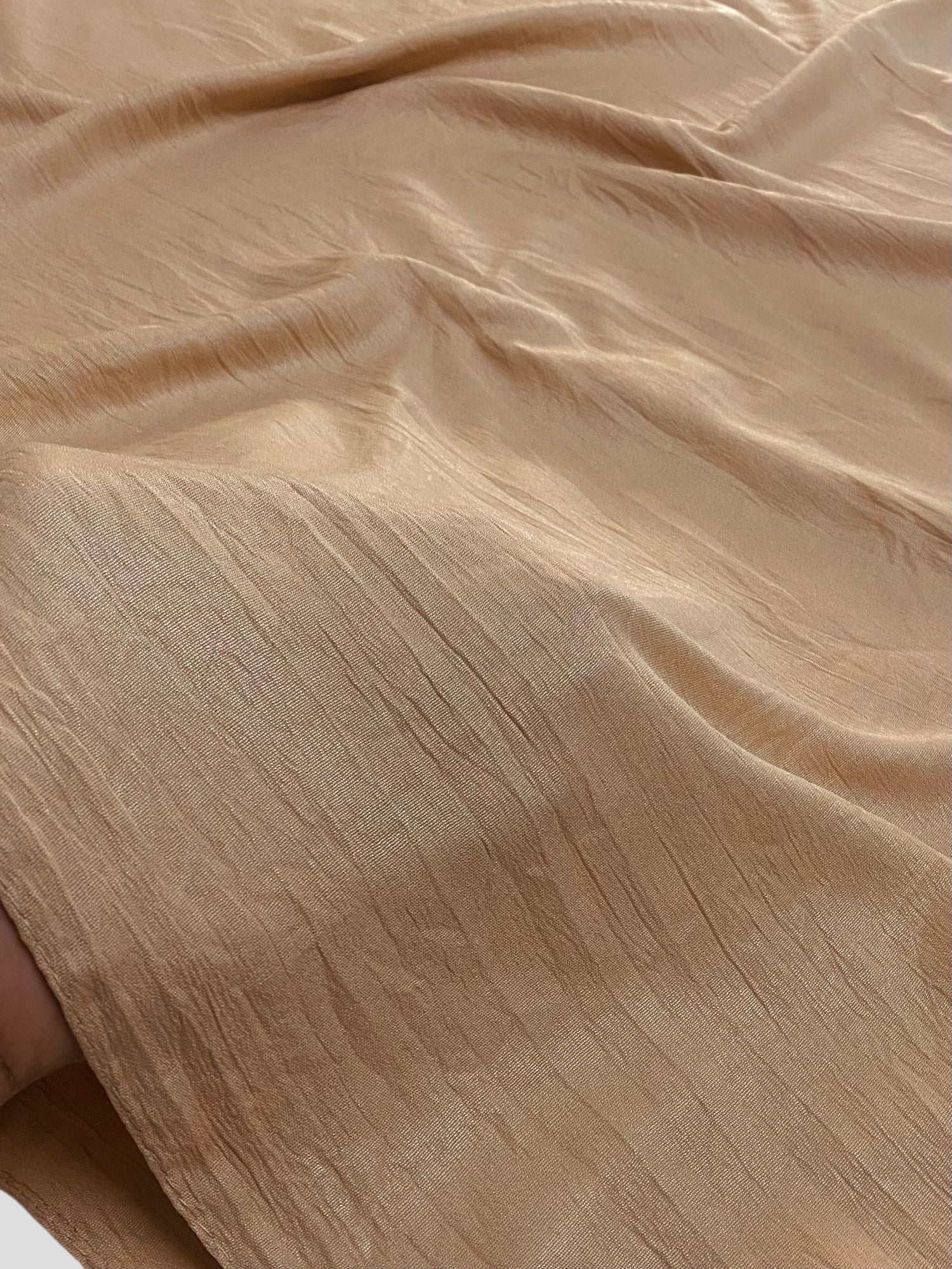 Crushé (Cotton Crush Hijab - Beige