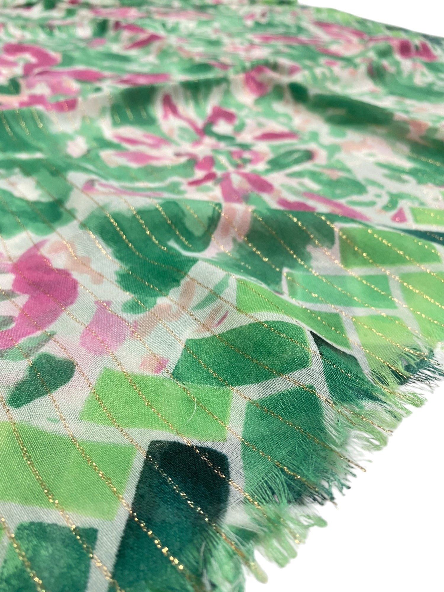 Serein Lawn Printed Hijabs - Forest