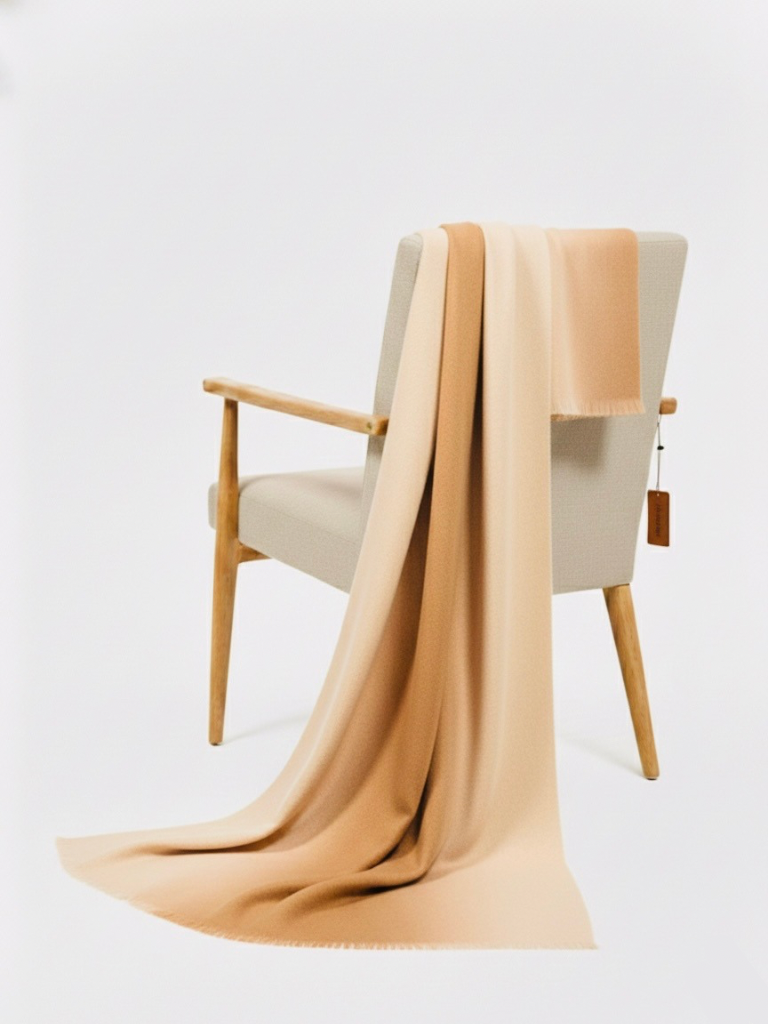 Signature Ombre Woolen XL Size - Cream