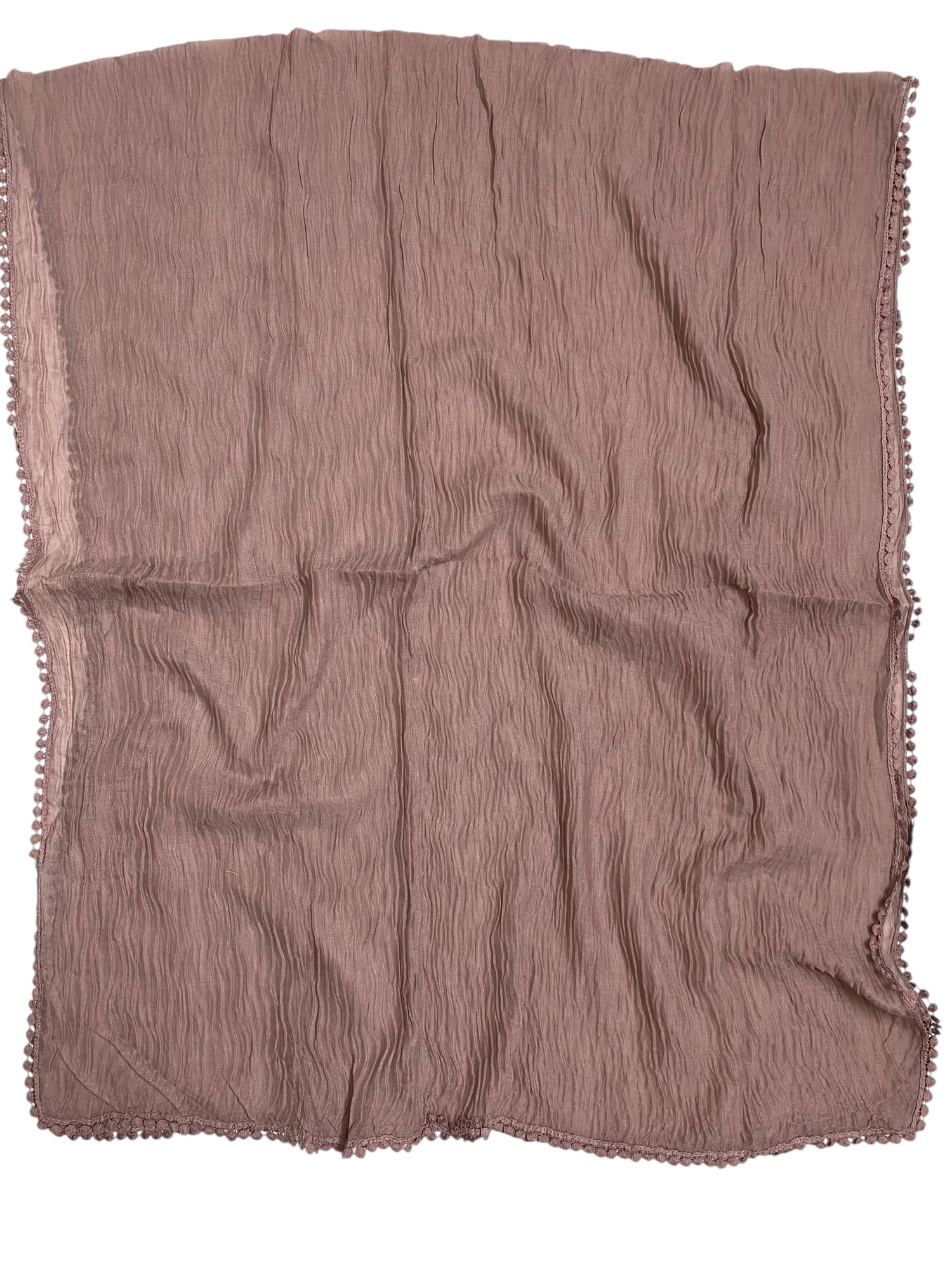 Rawaa Pleated Hijabs – Mauve