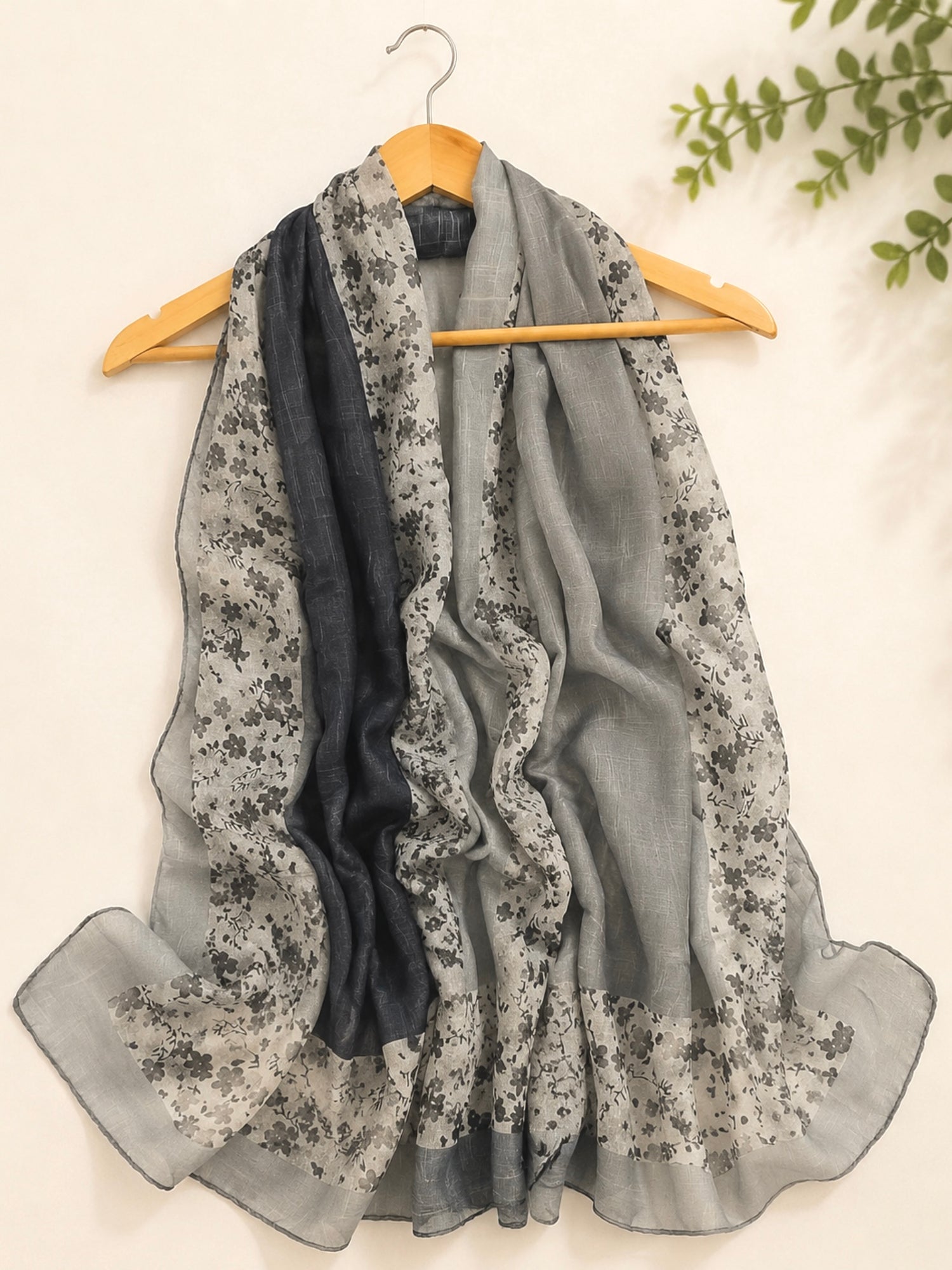 Whisper Printed Hijabs - Shadow