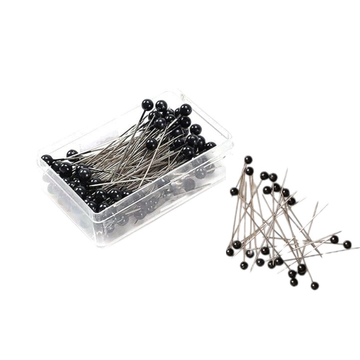 Metallic Hijab Pin - Black