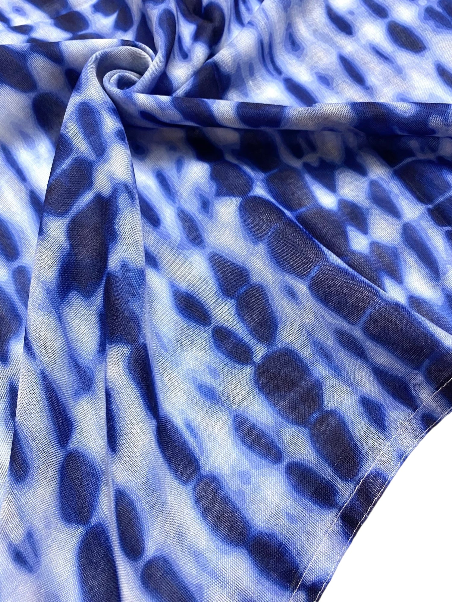 Inkfade (Blue) Printed Hijab