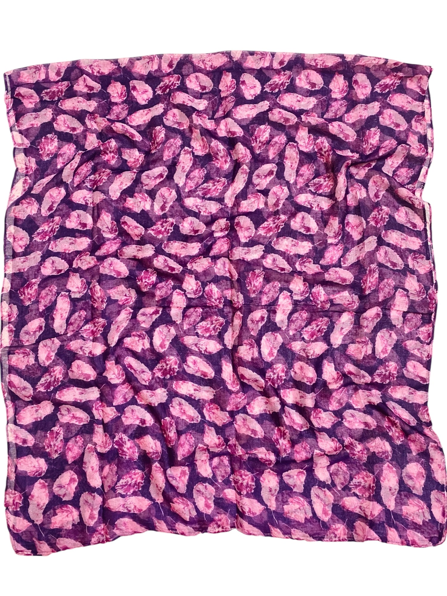 Willow Lawn Printed Hijabs - Magenta