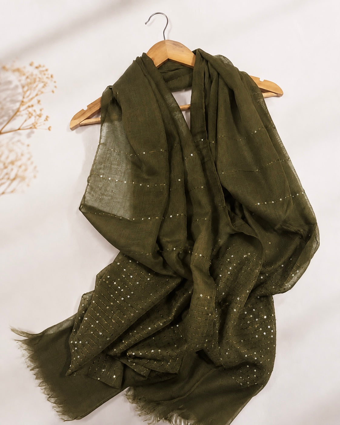 Sparkles Hijabs – Olive
