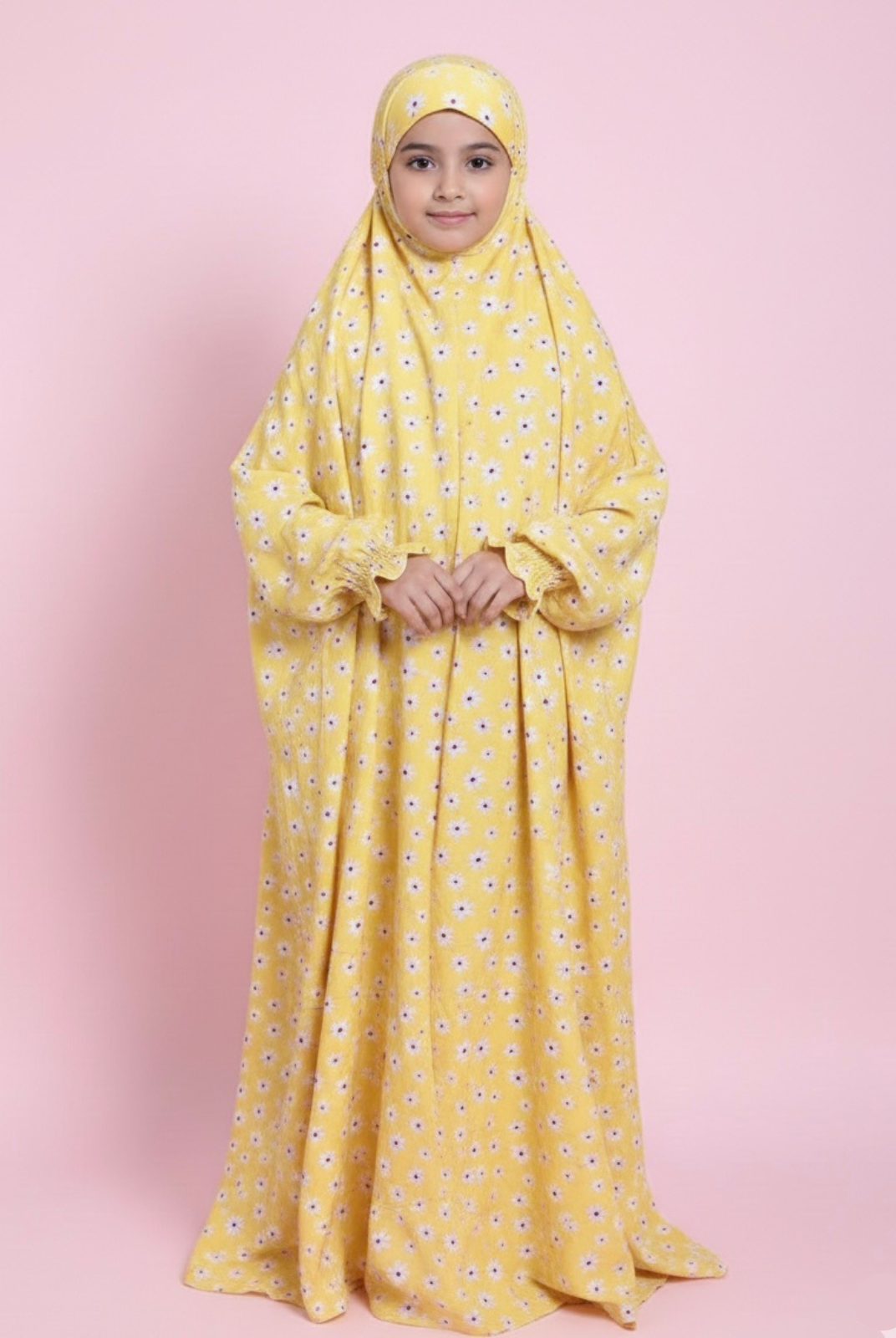 TEENS Premium Full Length Namaz Chadar with Sleeves