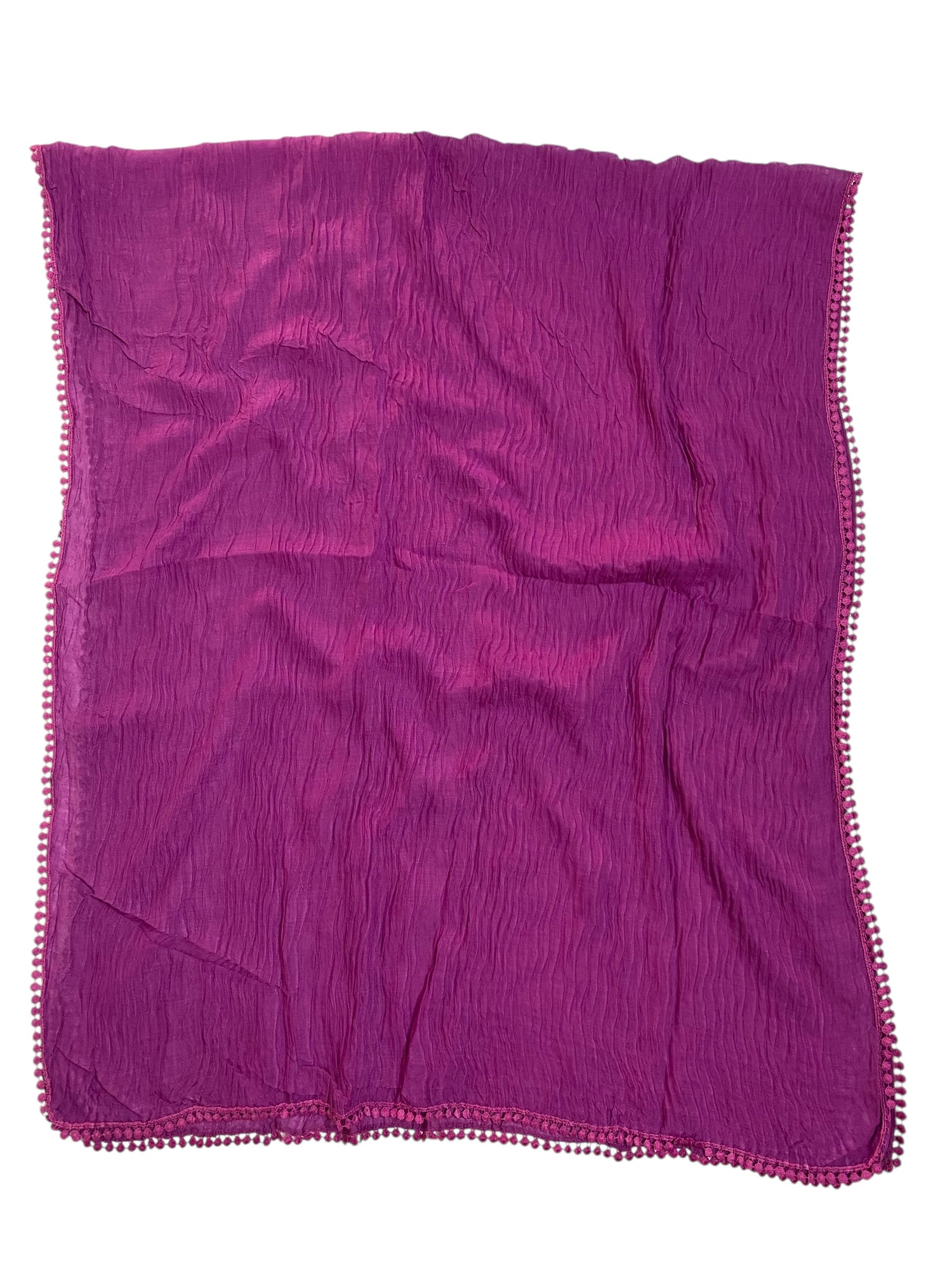 Rawaa Pleated Hijabs – Magenta