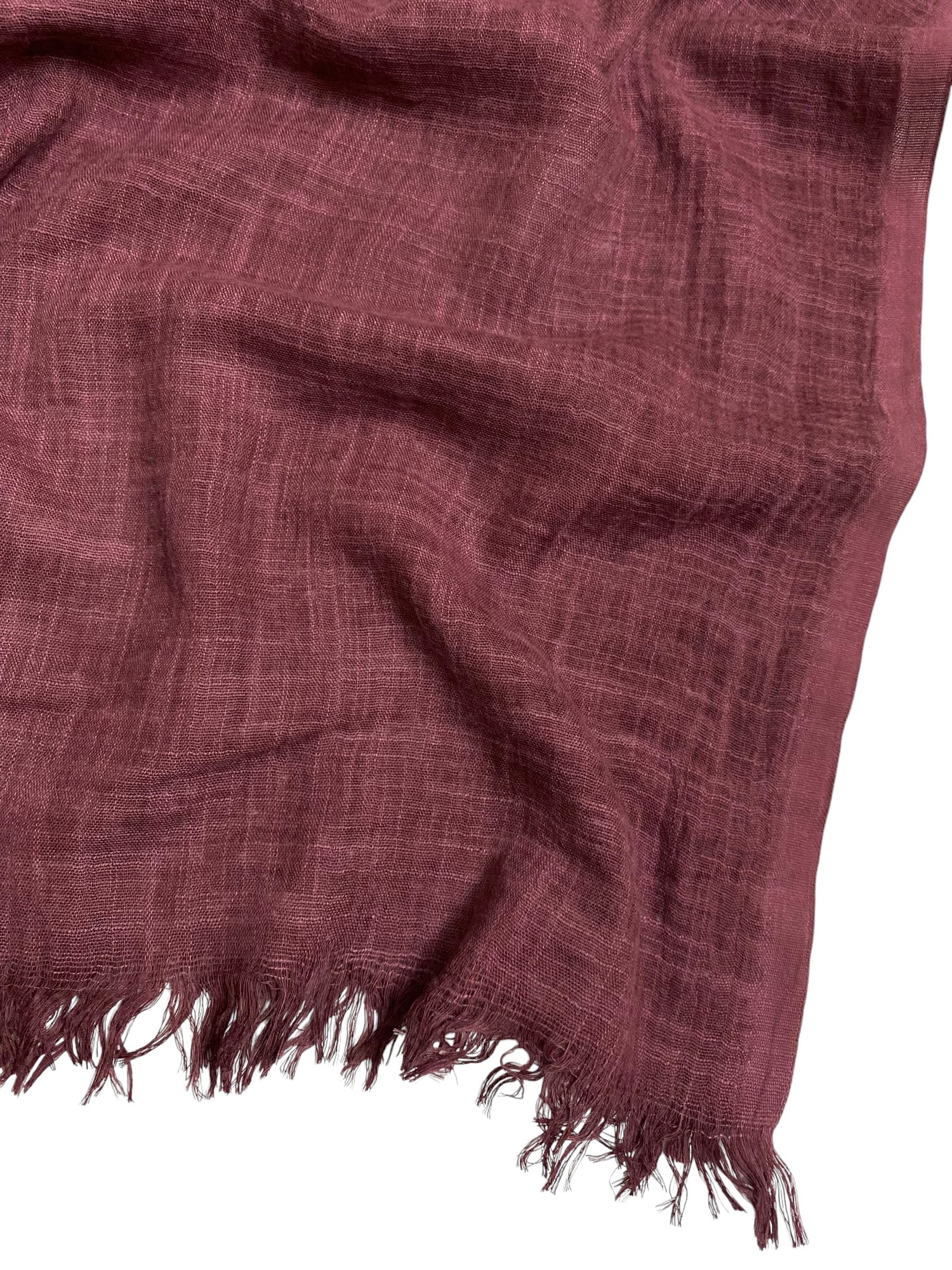 Premium Turkish Dupatta (Imported Fabric) - Raspberry