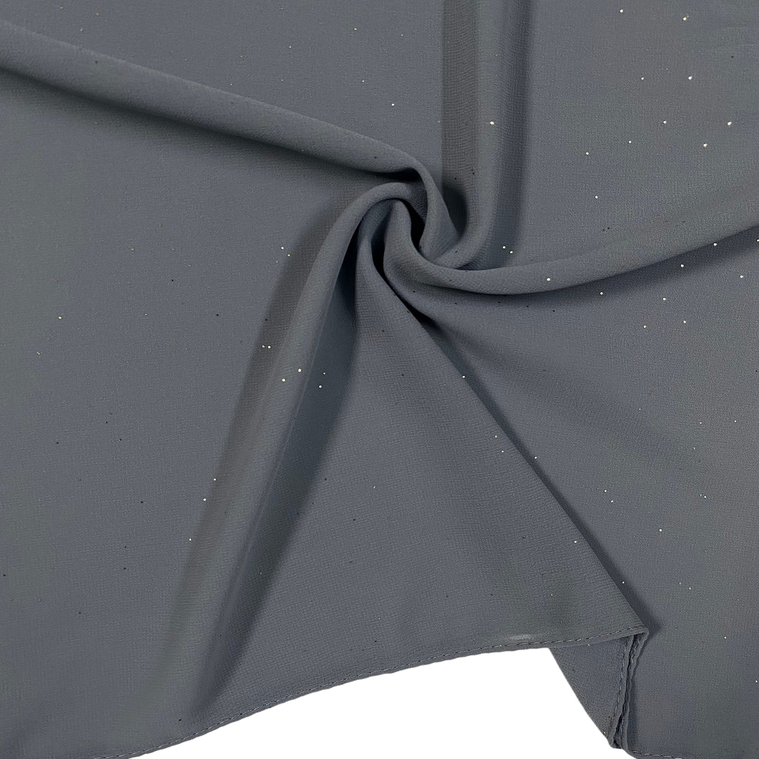 Glittered Georgette – Ash Grey