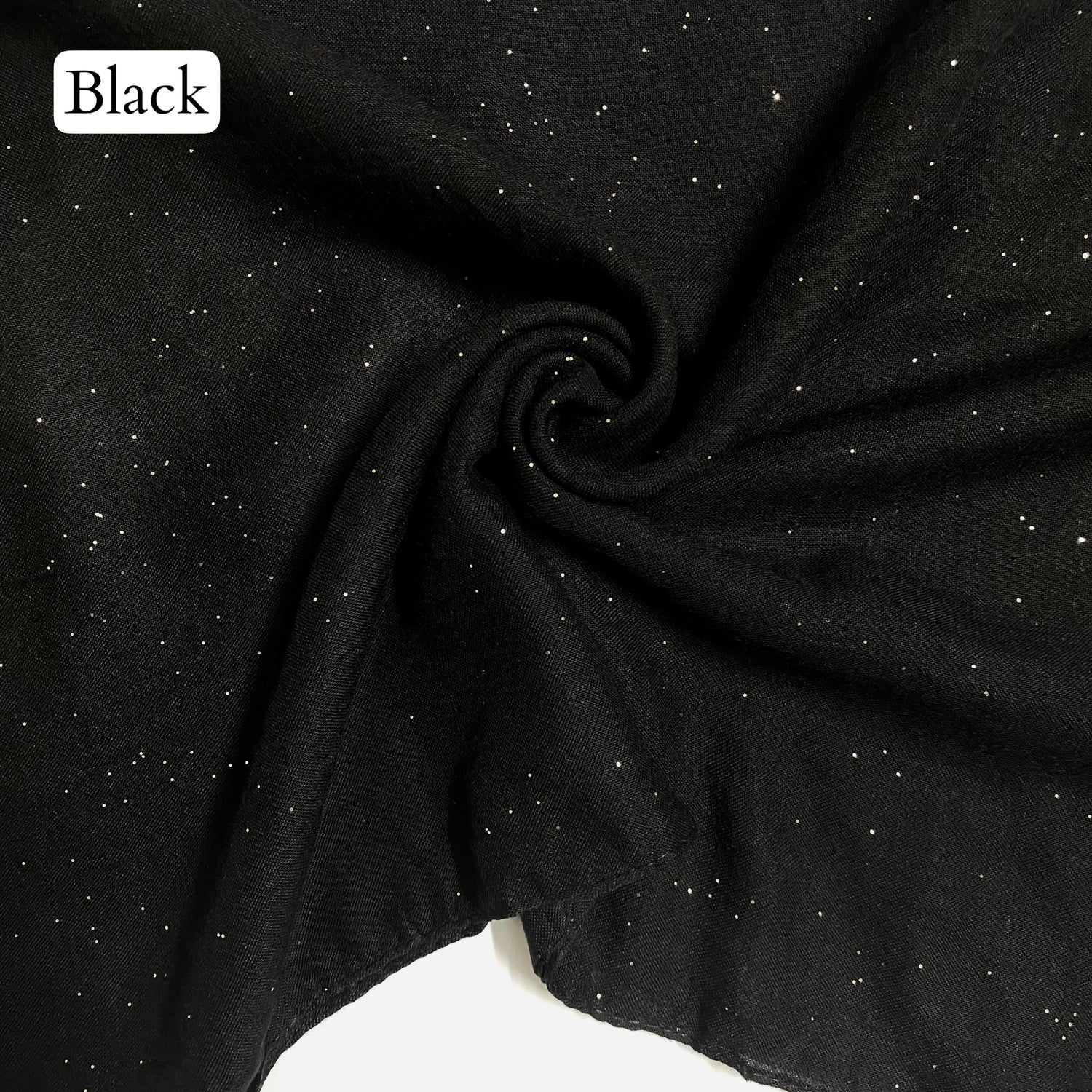 Glitter Lawn - Black