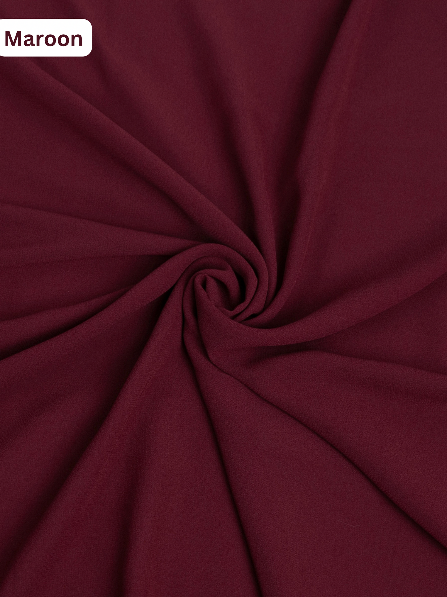 Georgette – Maroon