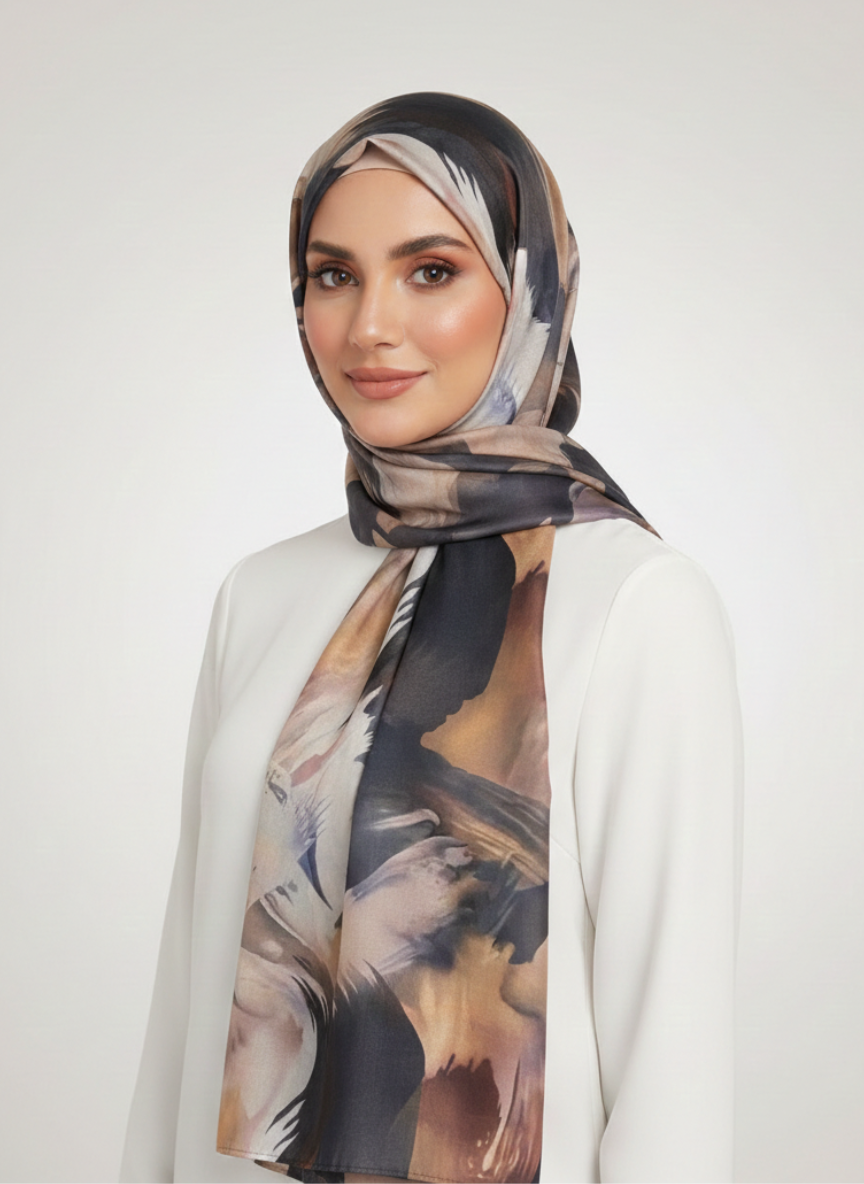 Harmony Printed Hijab
