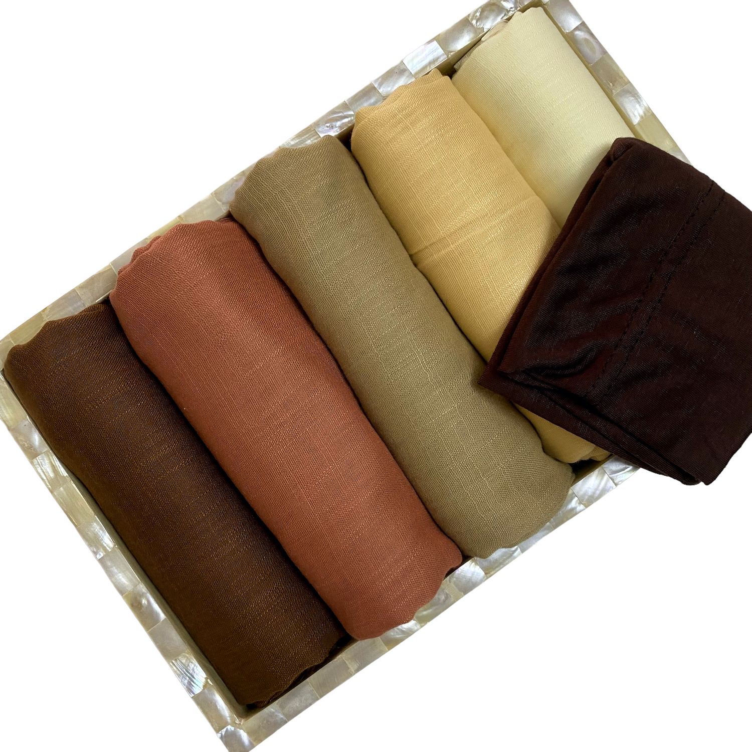"Umber" Premium Turkish (Regular Width) Hijab Bundle