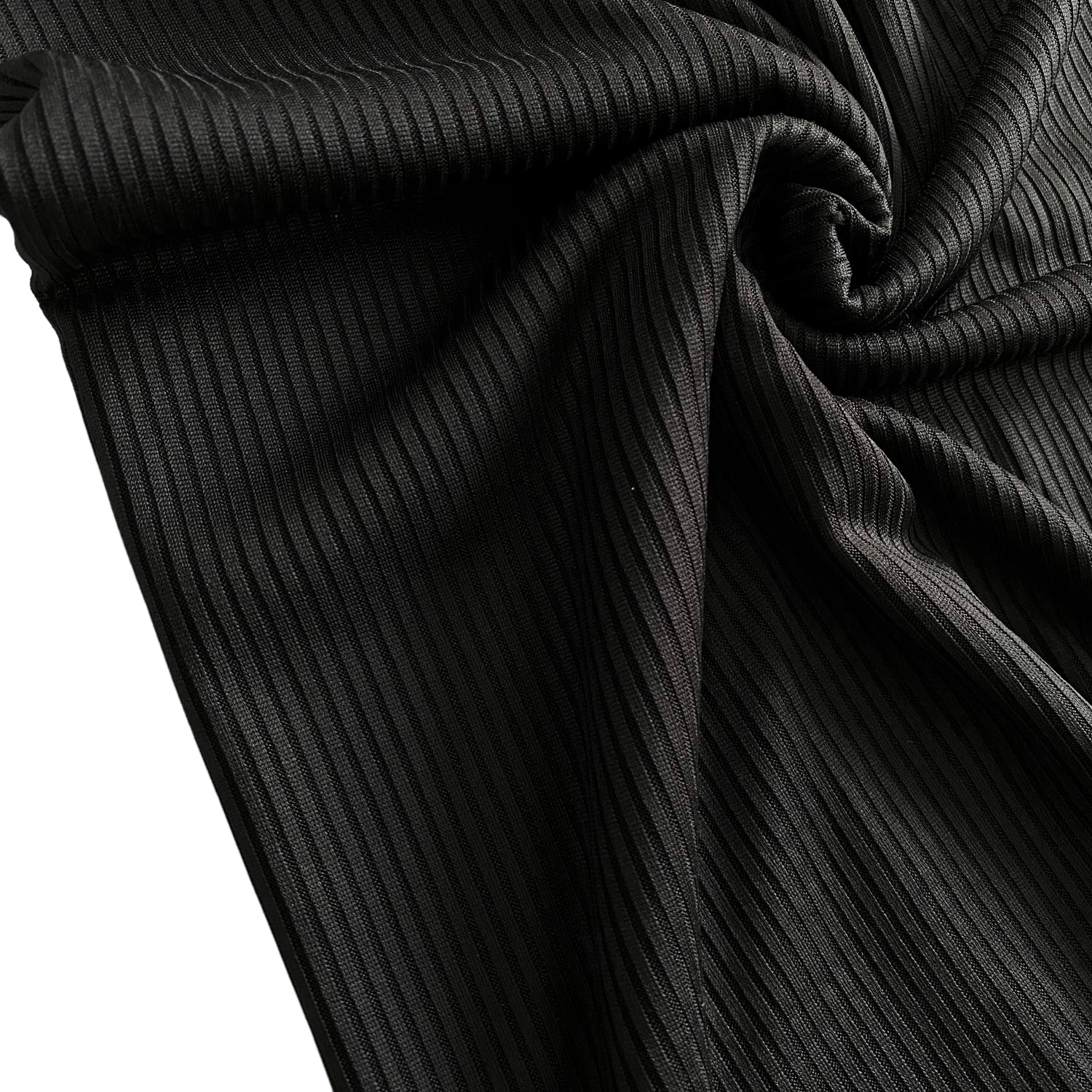 Clocque Striped Jersey Hijab - Black