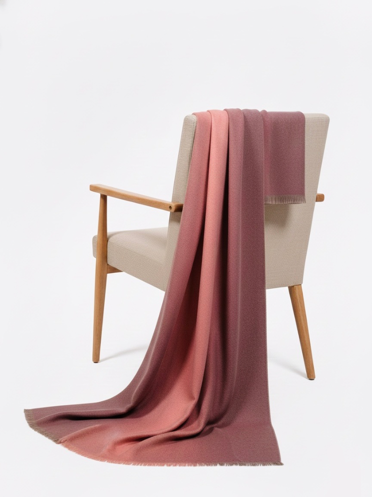 Signature Ombre Woolen XL Size - Burnt Rose