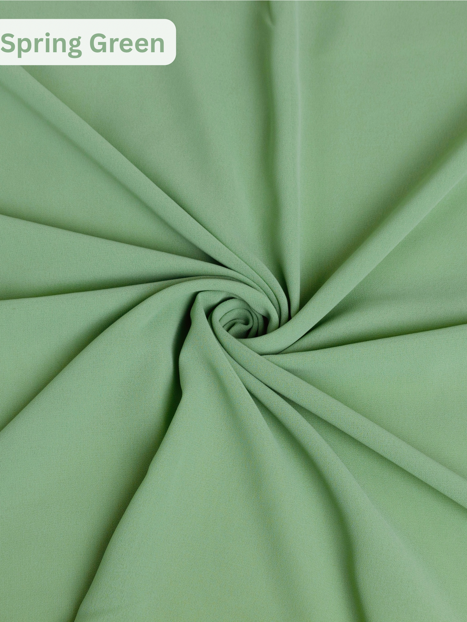 Georgette – Spring Green