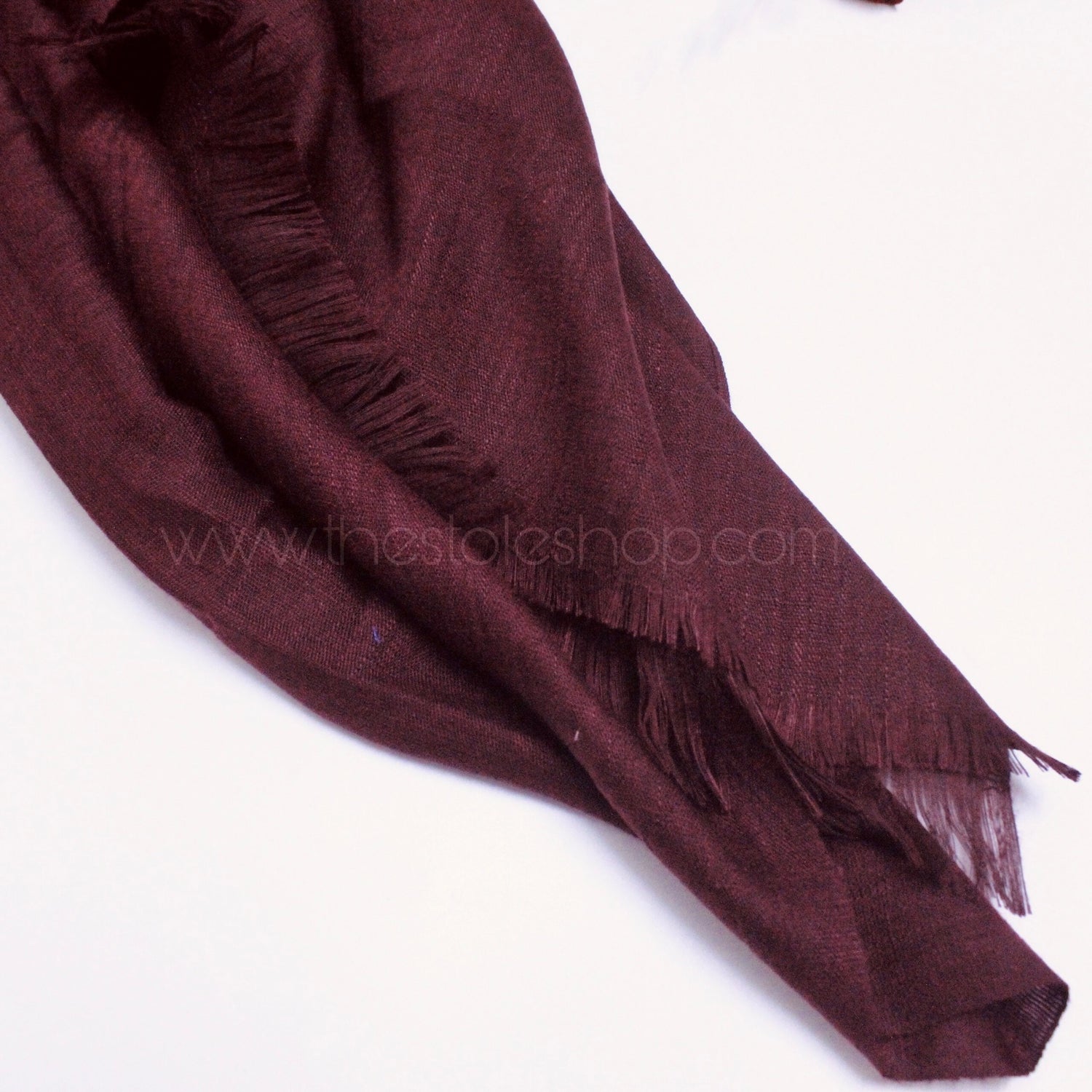 Premium Turkish – Slub Textured (Regular Width) – Plum