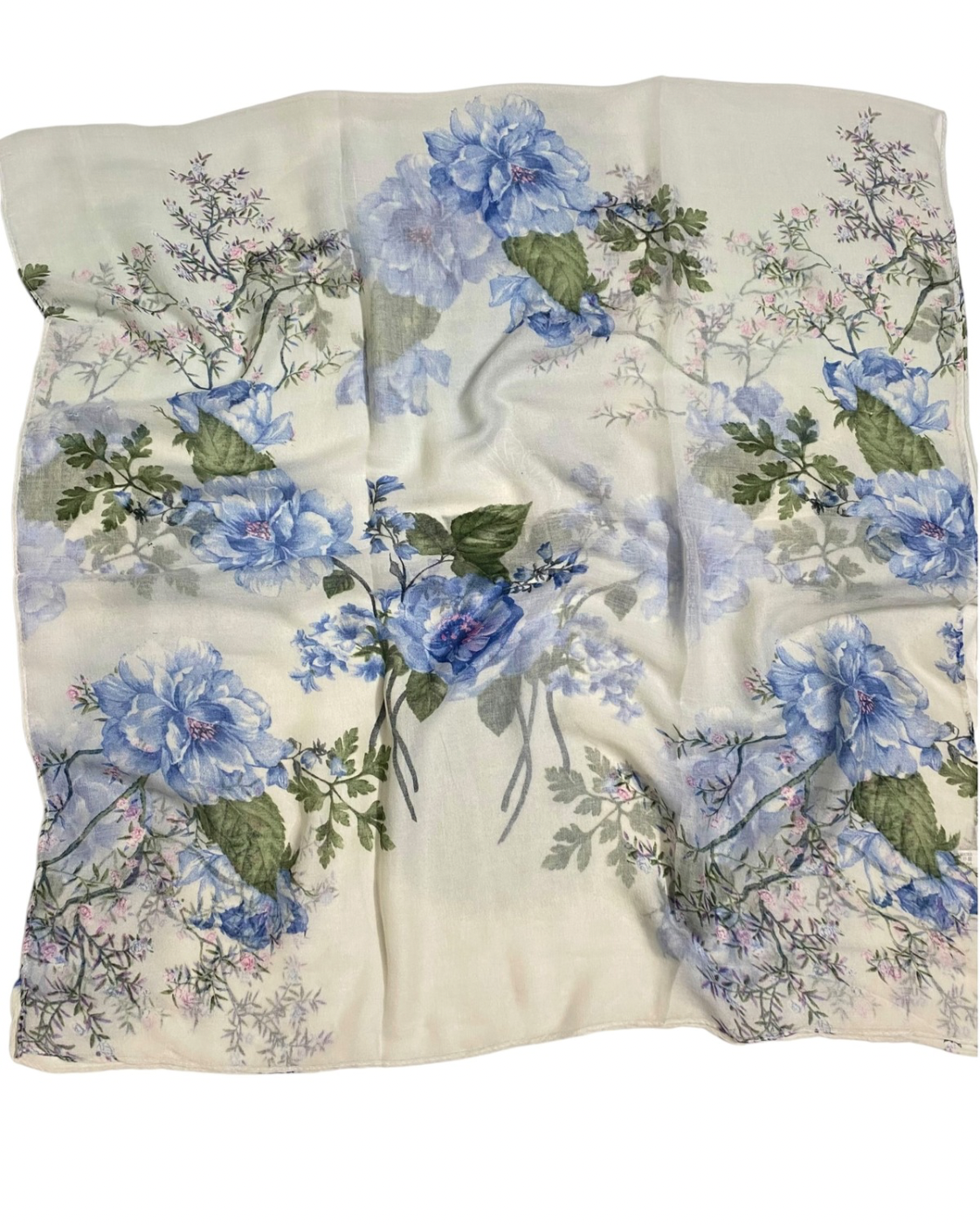 Maple Lawn Printed Hijabs - Blue