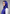 Metallics Crinkle Silk Hijab – Royal Blue