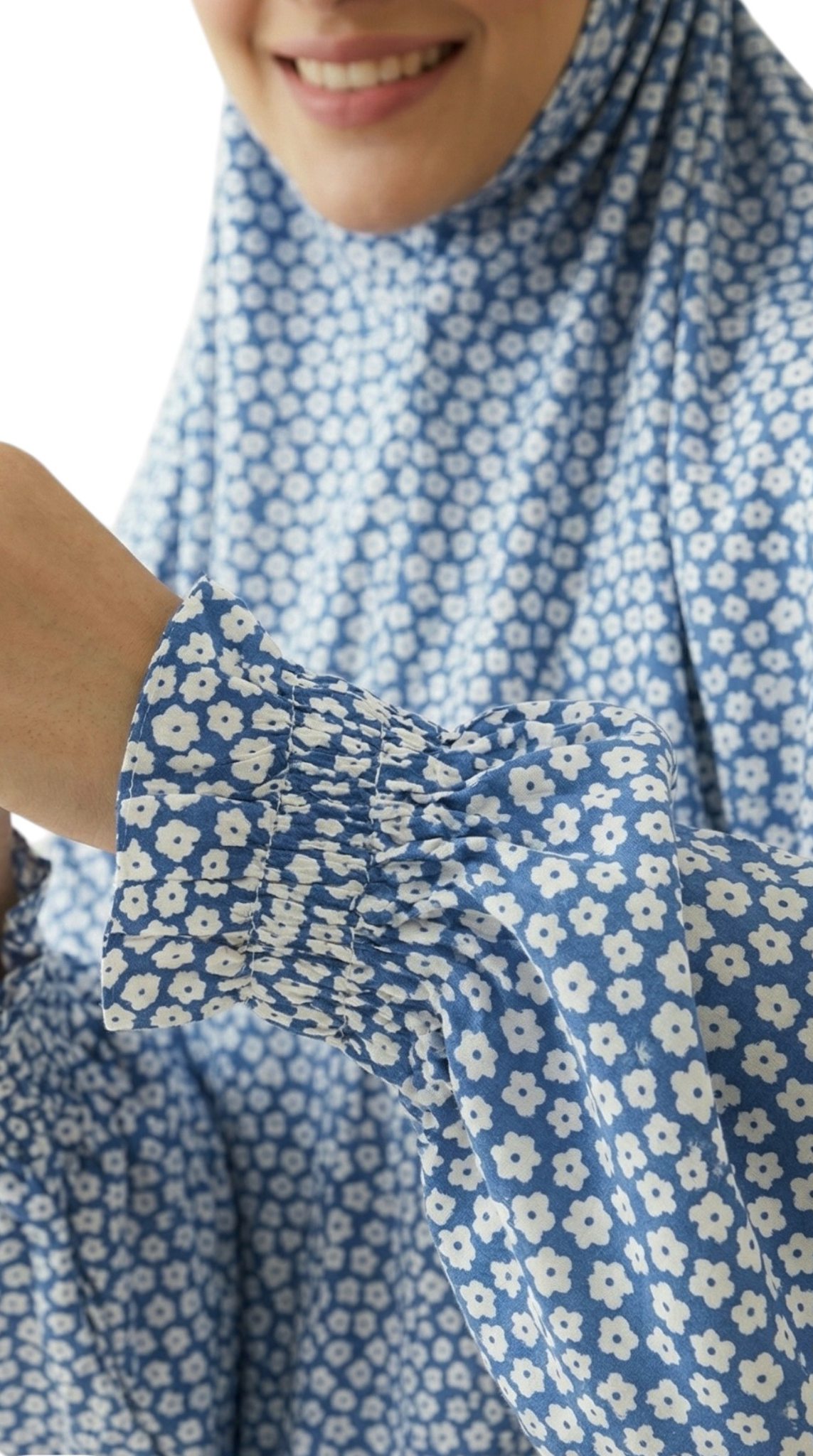 Premium Full Length Namaz Chadar With Sleeves (Imported Fabric)